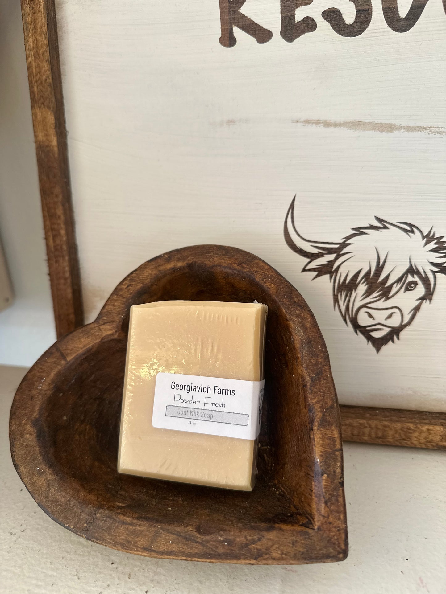 Powder Fresh Goat Milk Soap