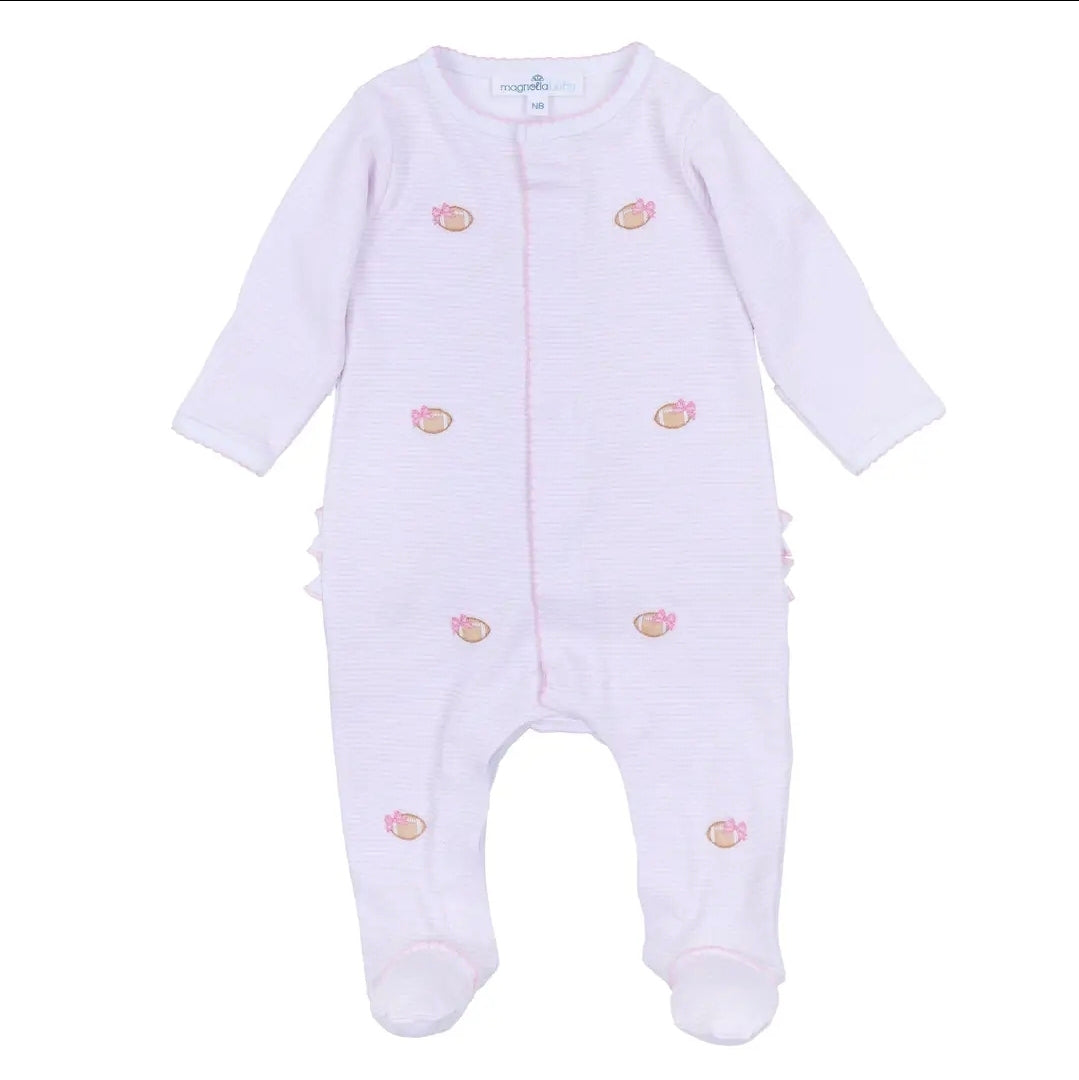 Pink Tiny Tailgate Footie
