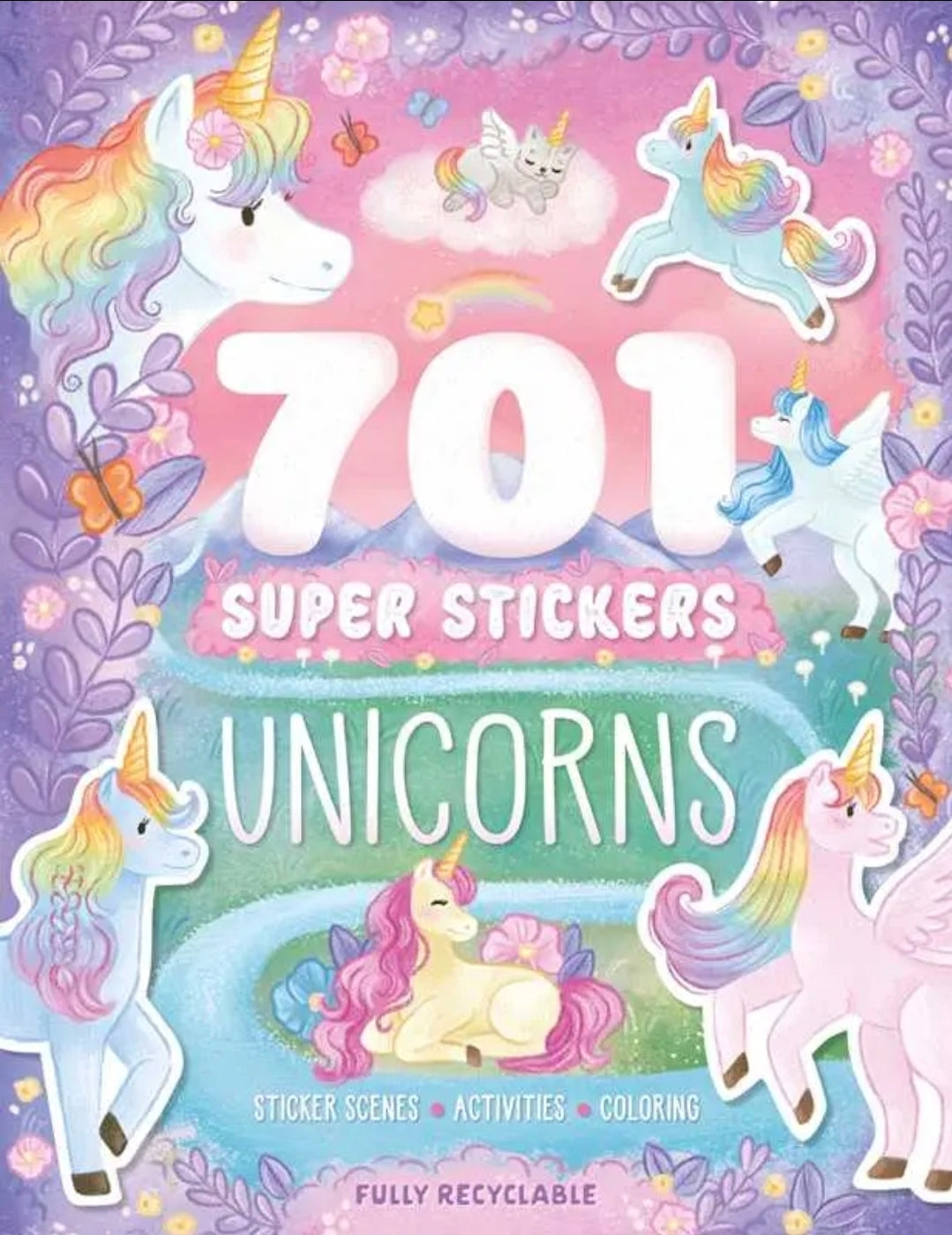 Super Stickers Unicorn Book