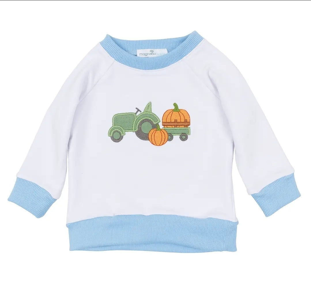 Pumpkin Tractor Sweatshirt
