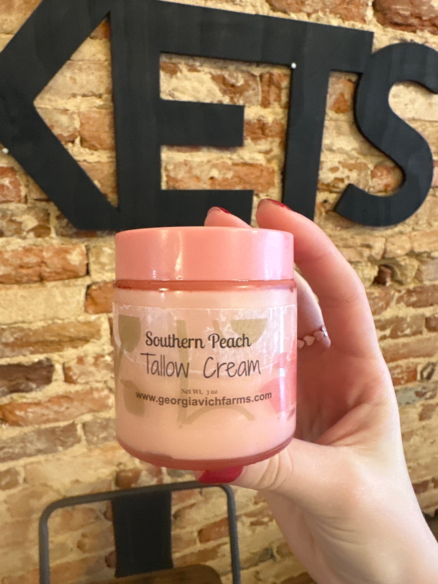 Southern Peach Tallow Cream