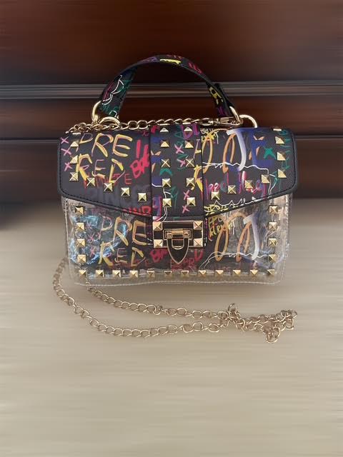 Black Colorsplash Mini Handbag