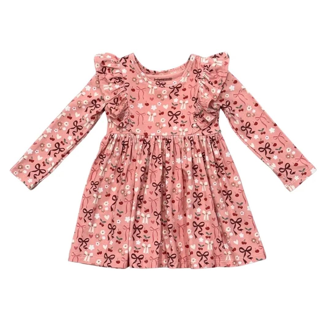 Cherry Heart Bamboo Dress