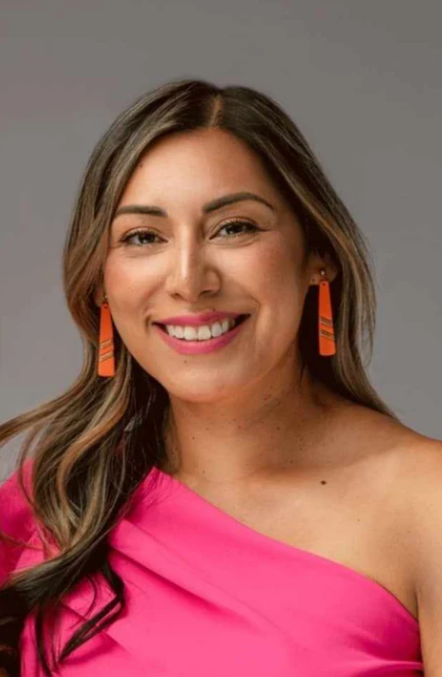 DANGLE SKINNY BIRGHT ORANGE AND GOLD