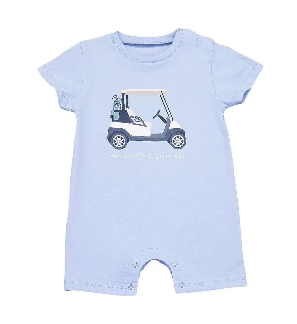Saltwater Boys Golf Romper