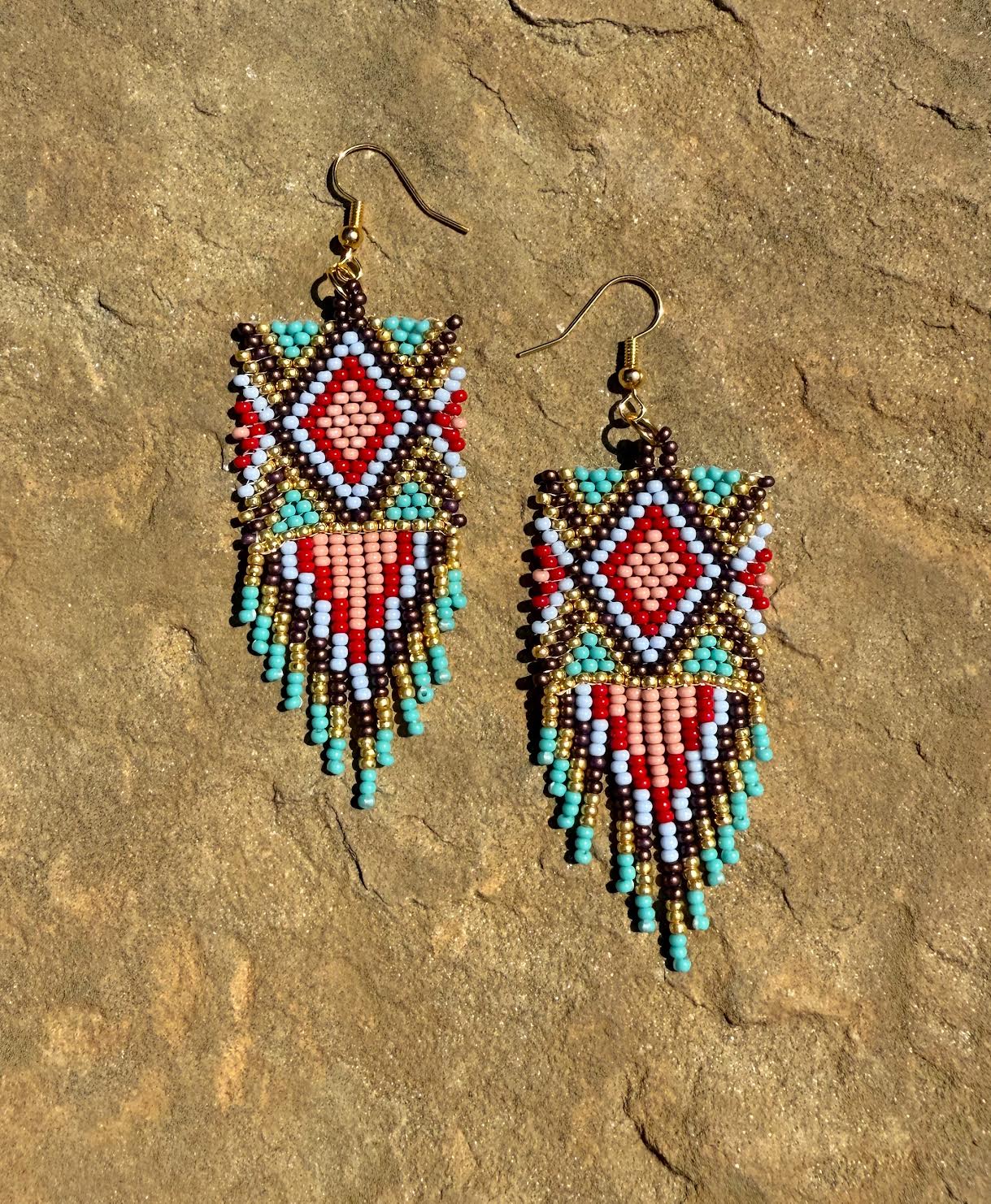 Saguaro Fringe Earrings