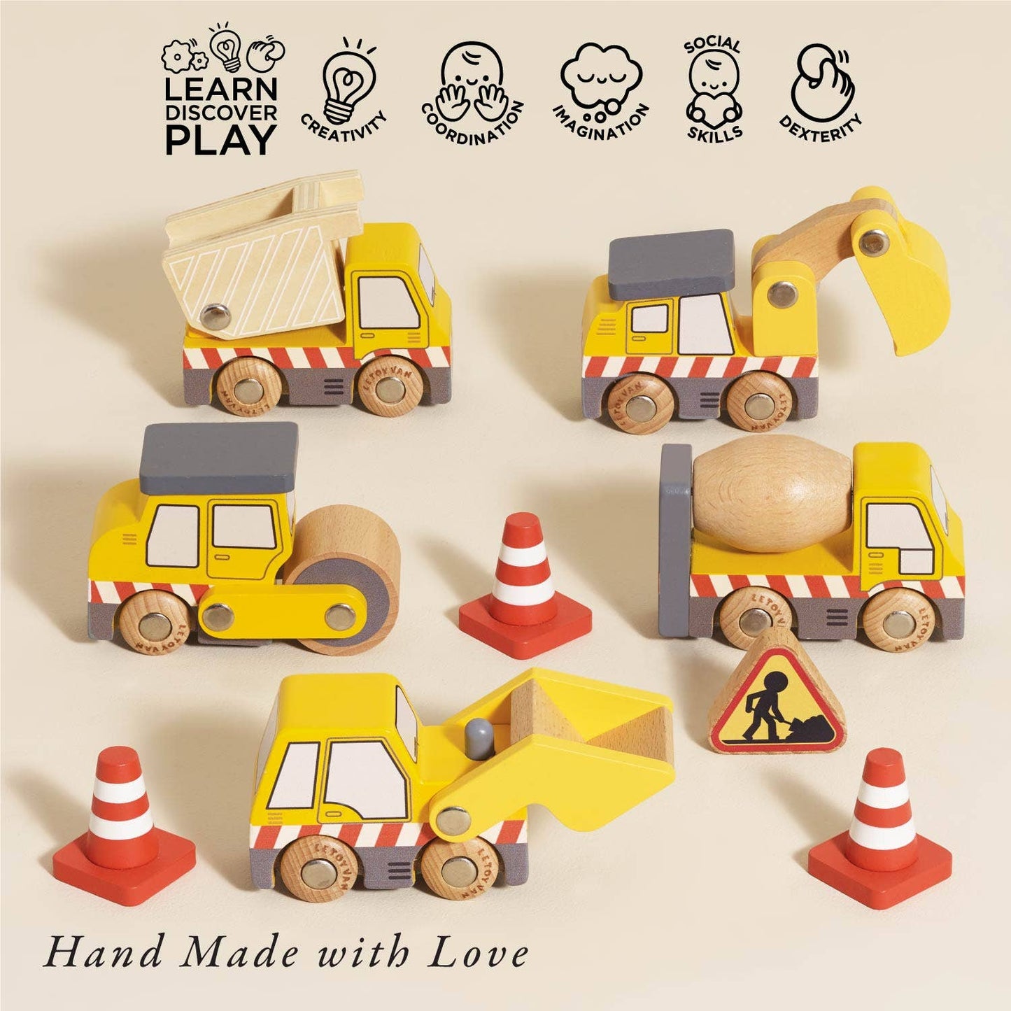 Construction Trucks Set