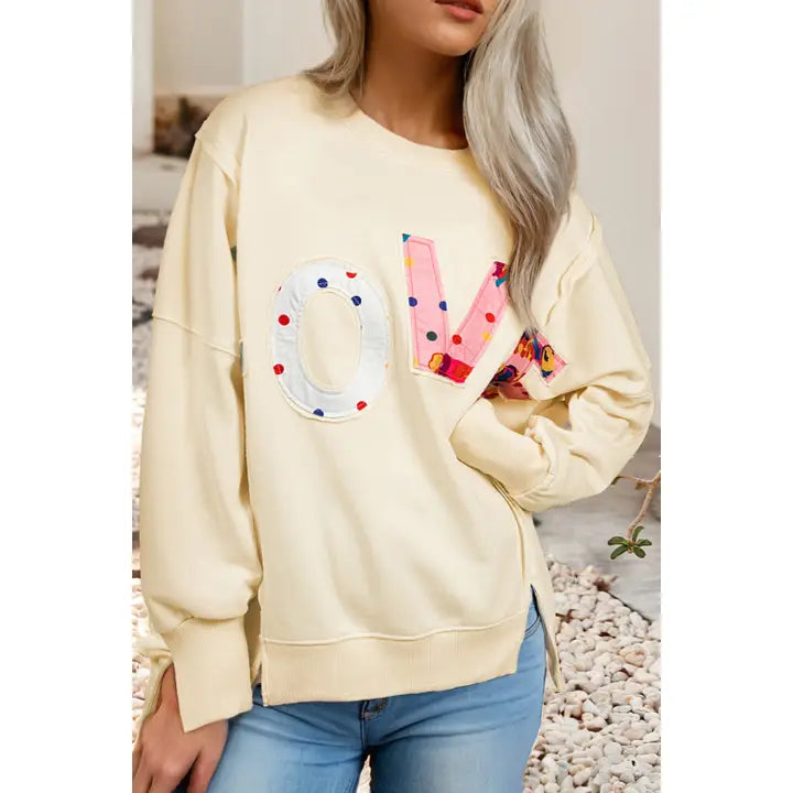 Love Oversized Crewneck