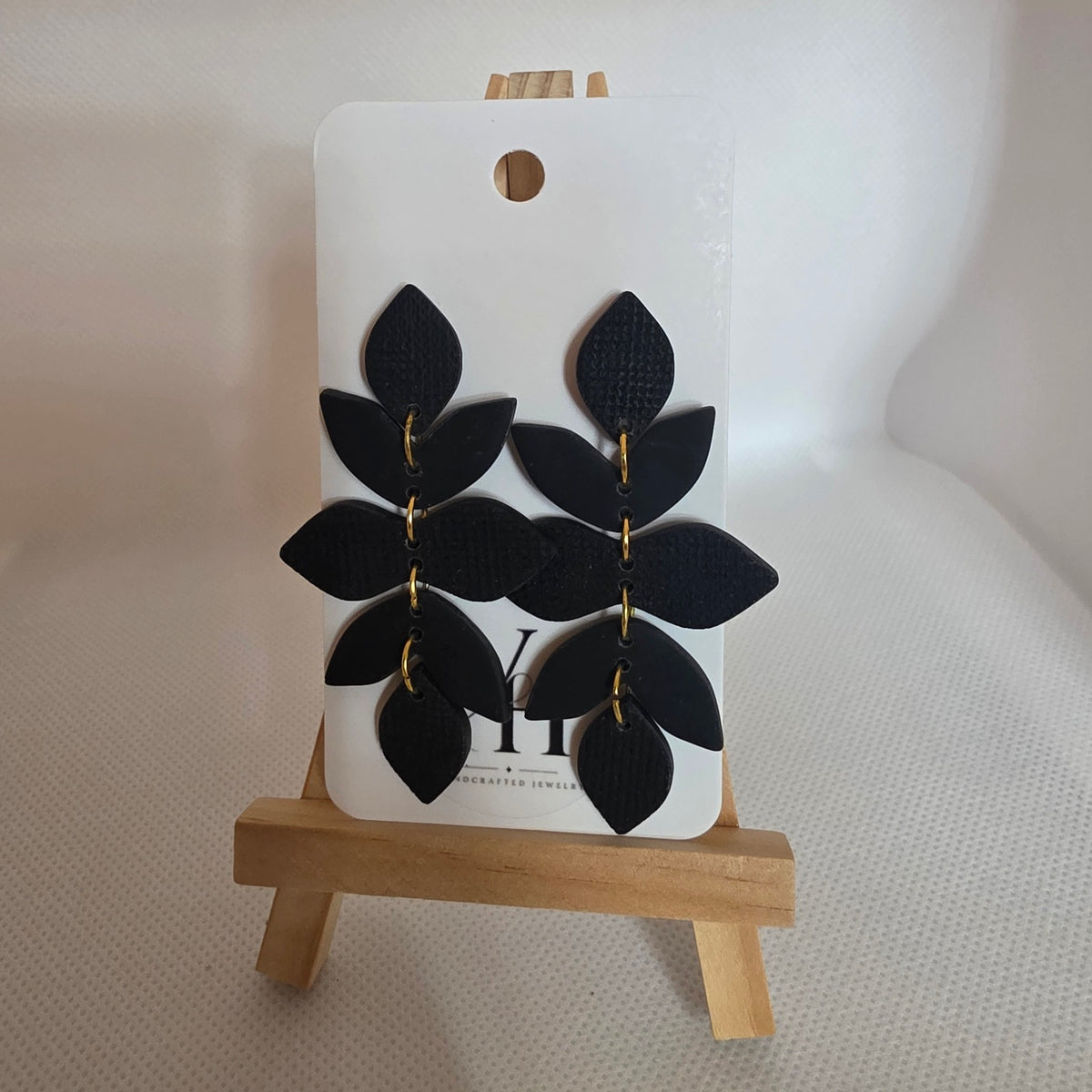 Five Piece Large All Black Dangle