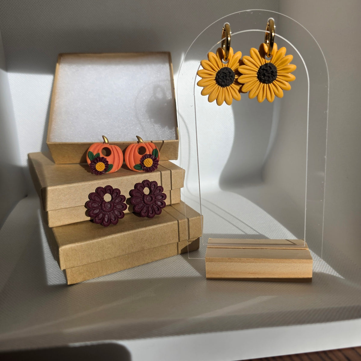 3 in 1 Earring Box