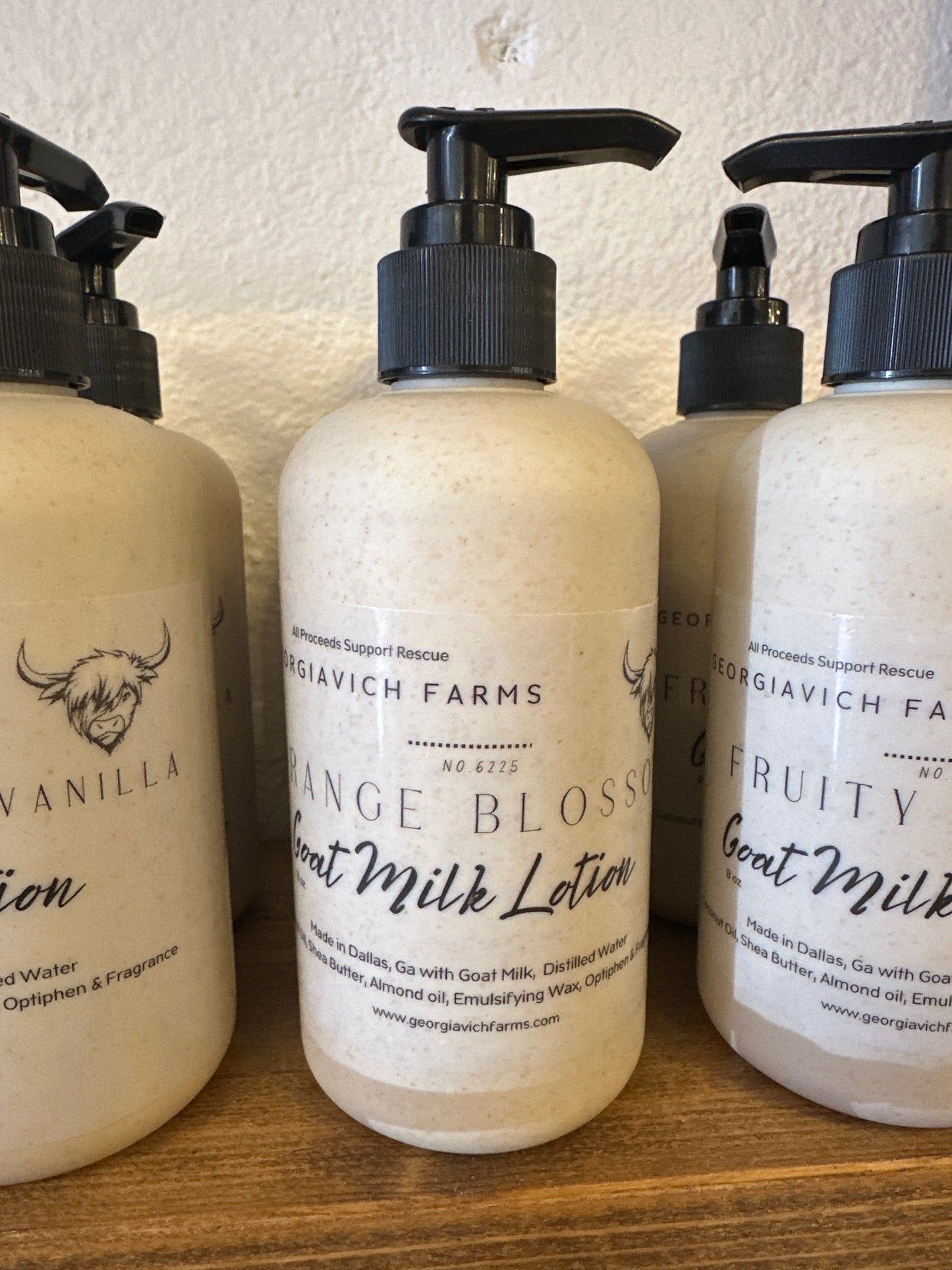 Orange Blossom Goat Milk Lotion