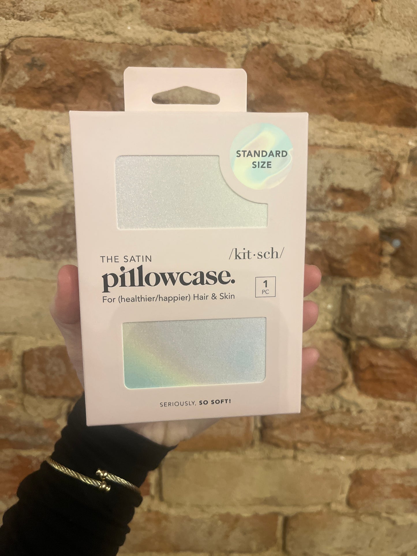 Iridescent Satin Pillowcase