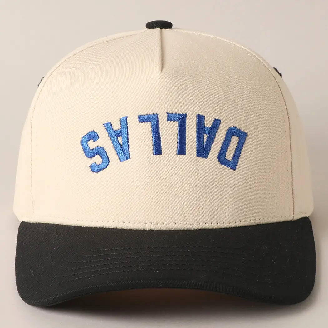 Dallas - Upside Down Trucker Baseball Cap