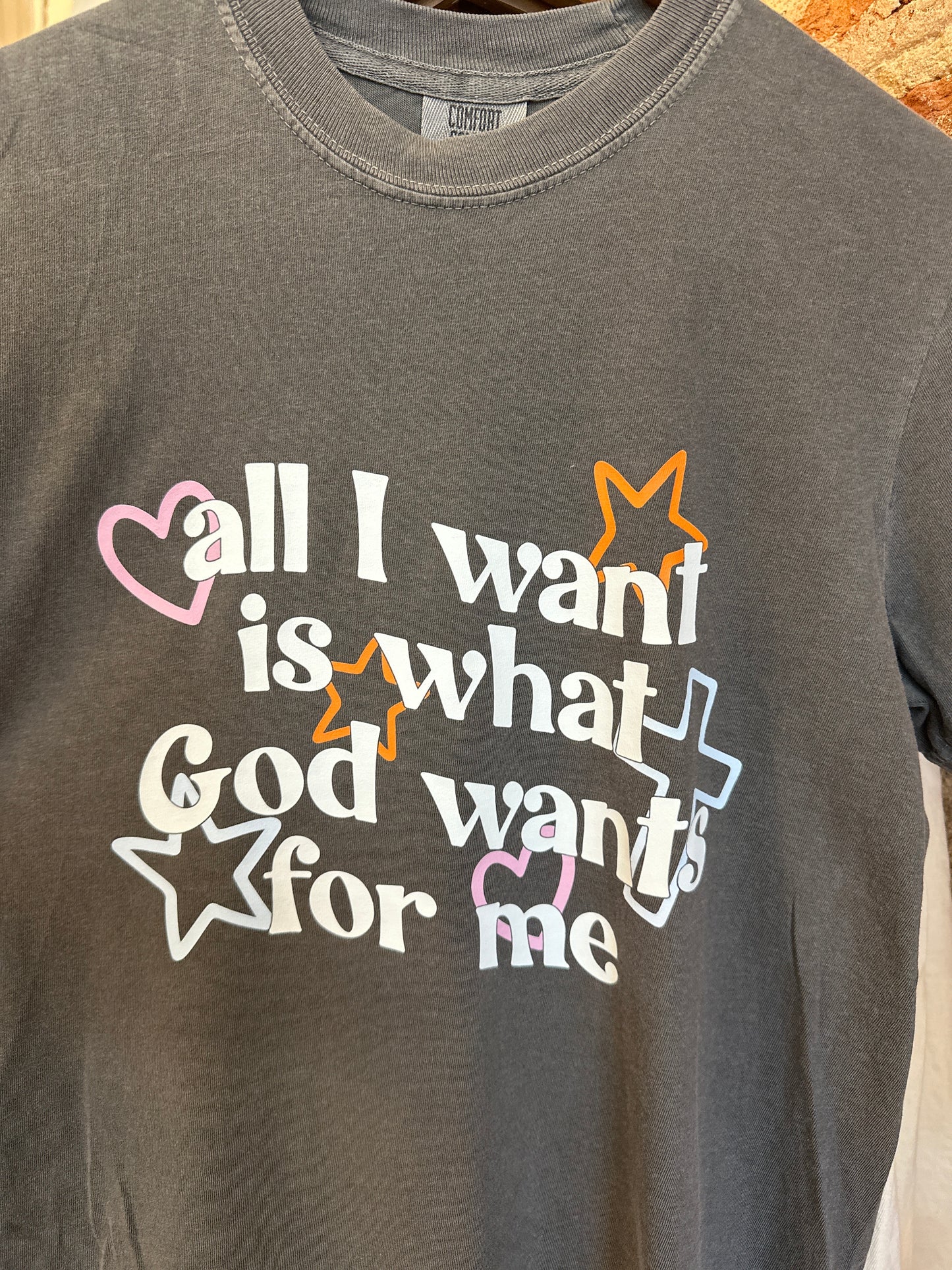 What God Wants For Me | Pepper Comfort Colors T-Shirt