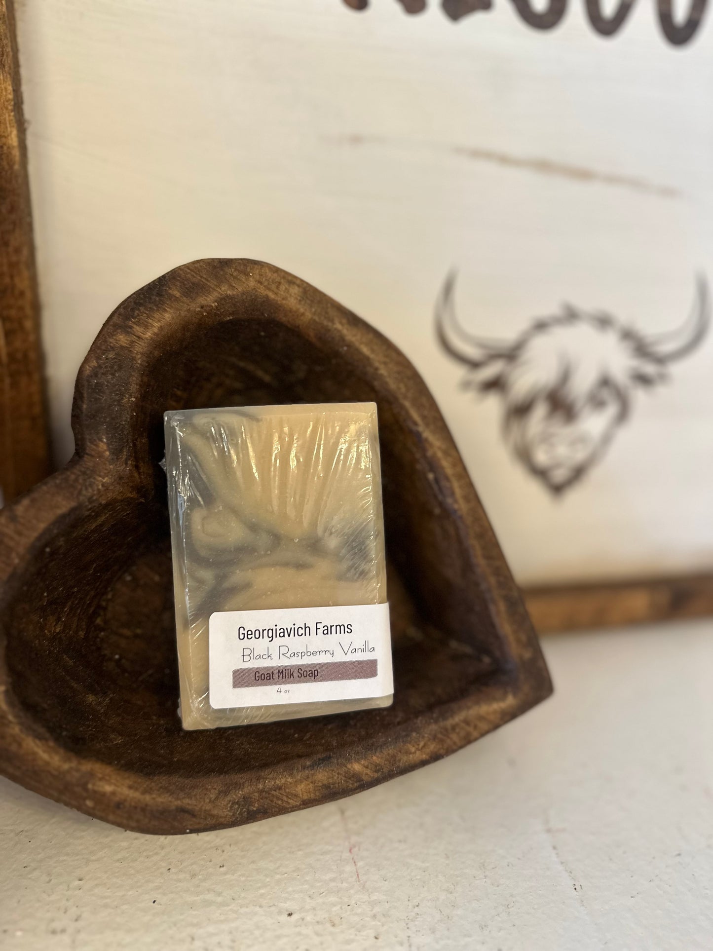 Black Raspberry Vanilla Goat Milk Soap