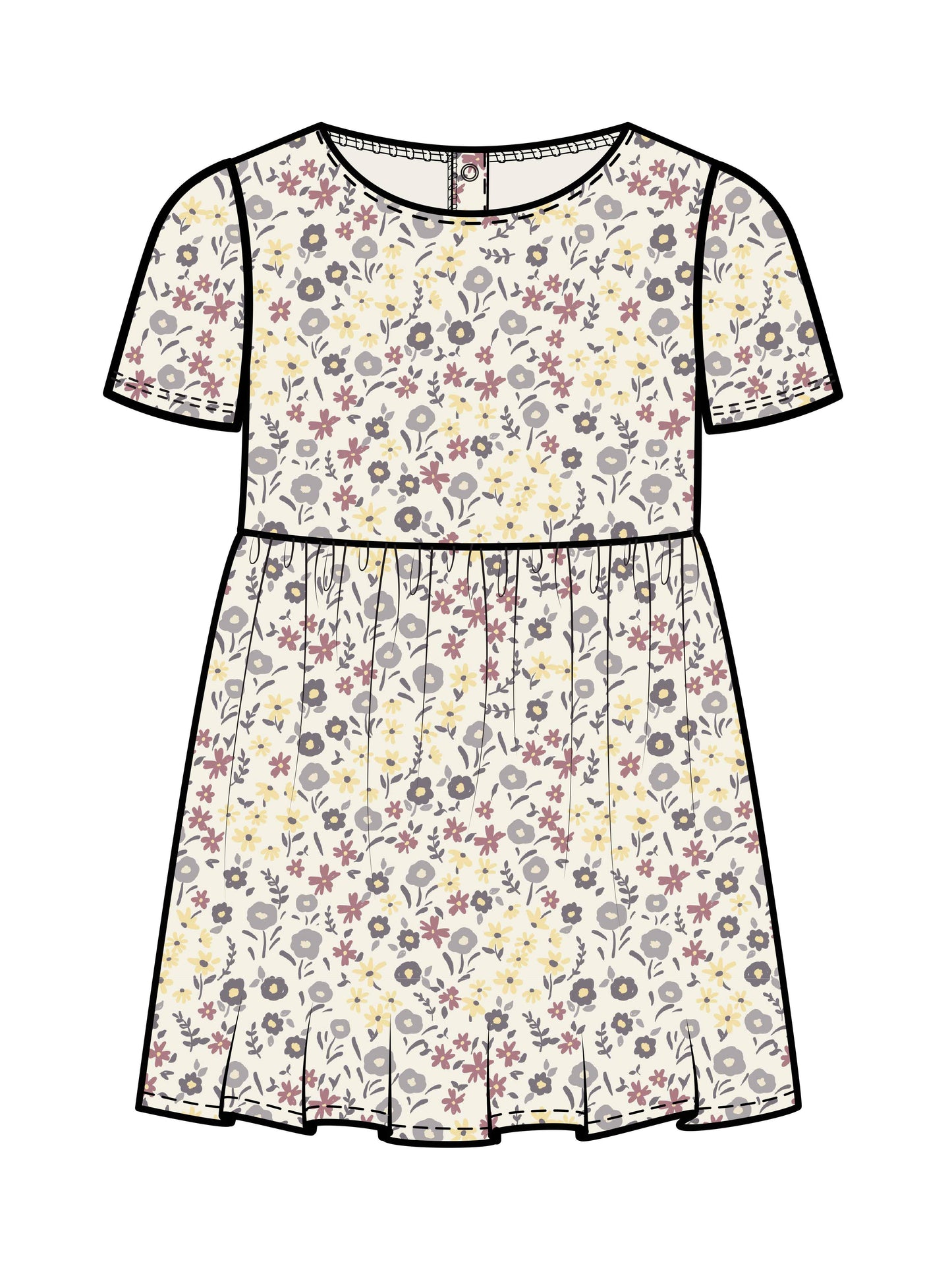 Giada Floral Stella Swing Dress
