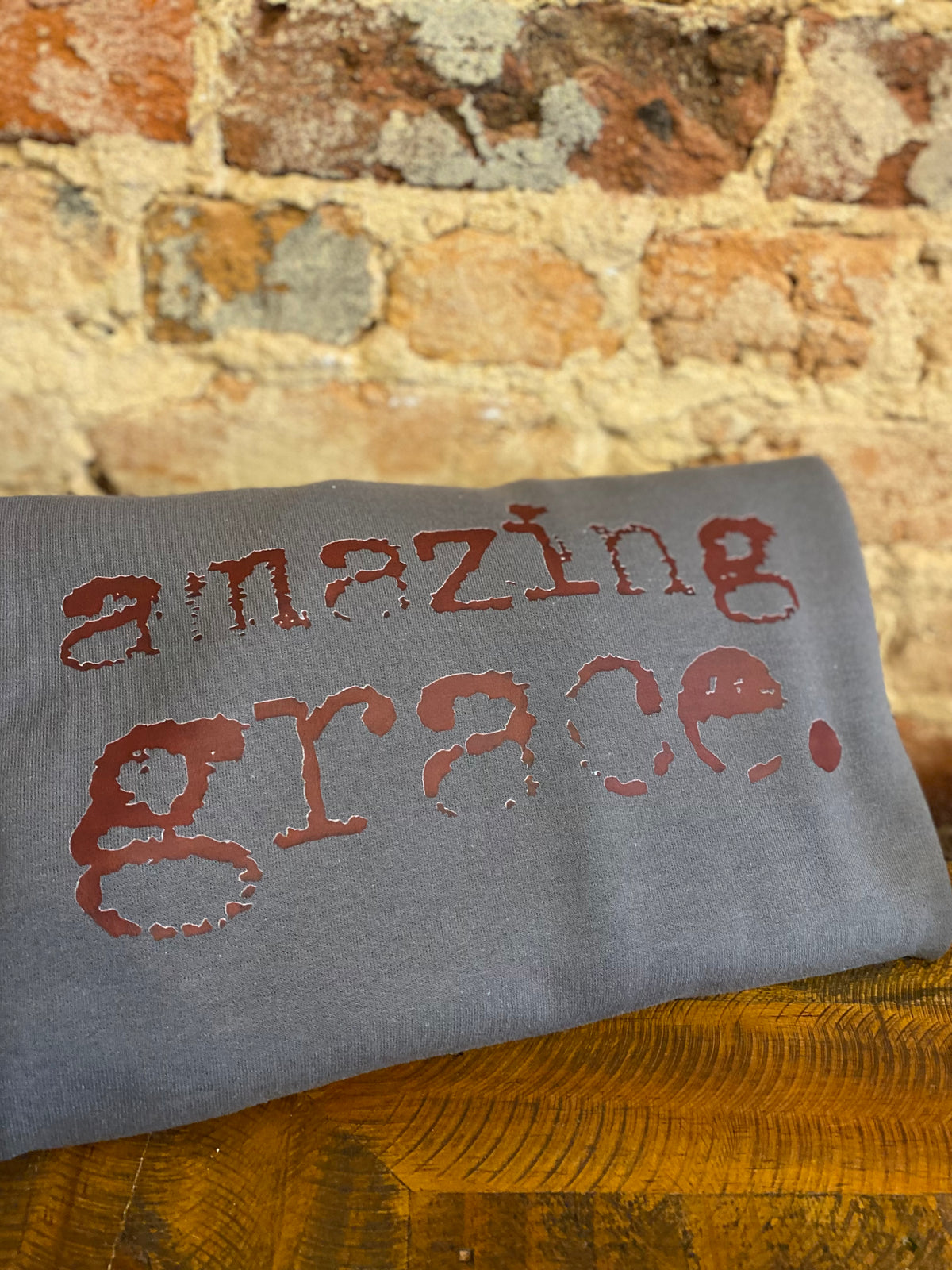 Amazing Grace Sweatshirt - Grey