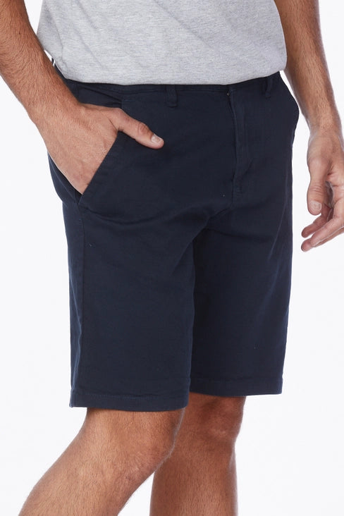 Men's Navy Chino Shorts
