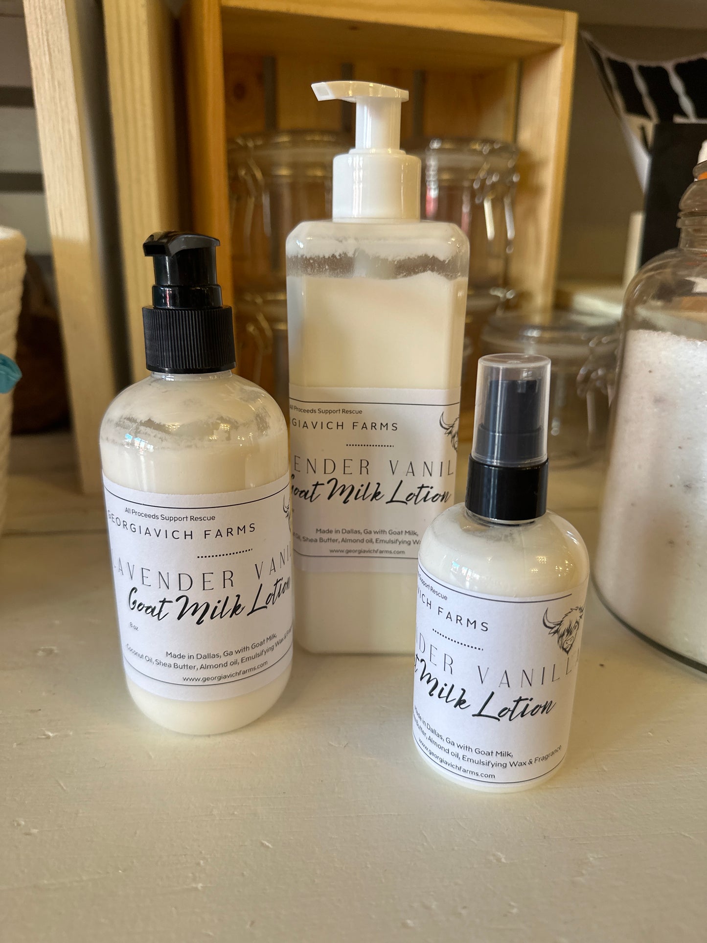 Lavender Vanilla Goat Milk Lotion