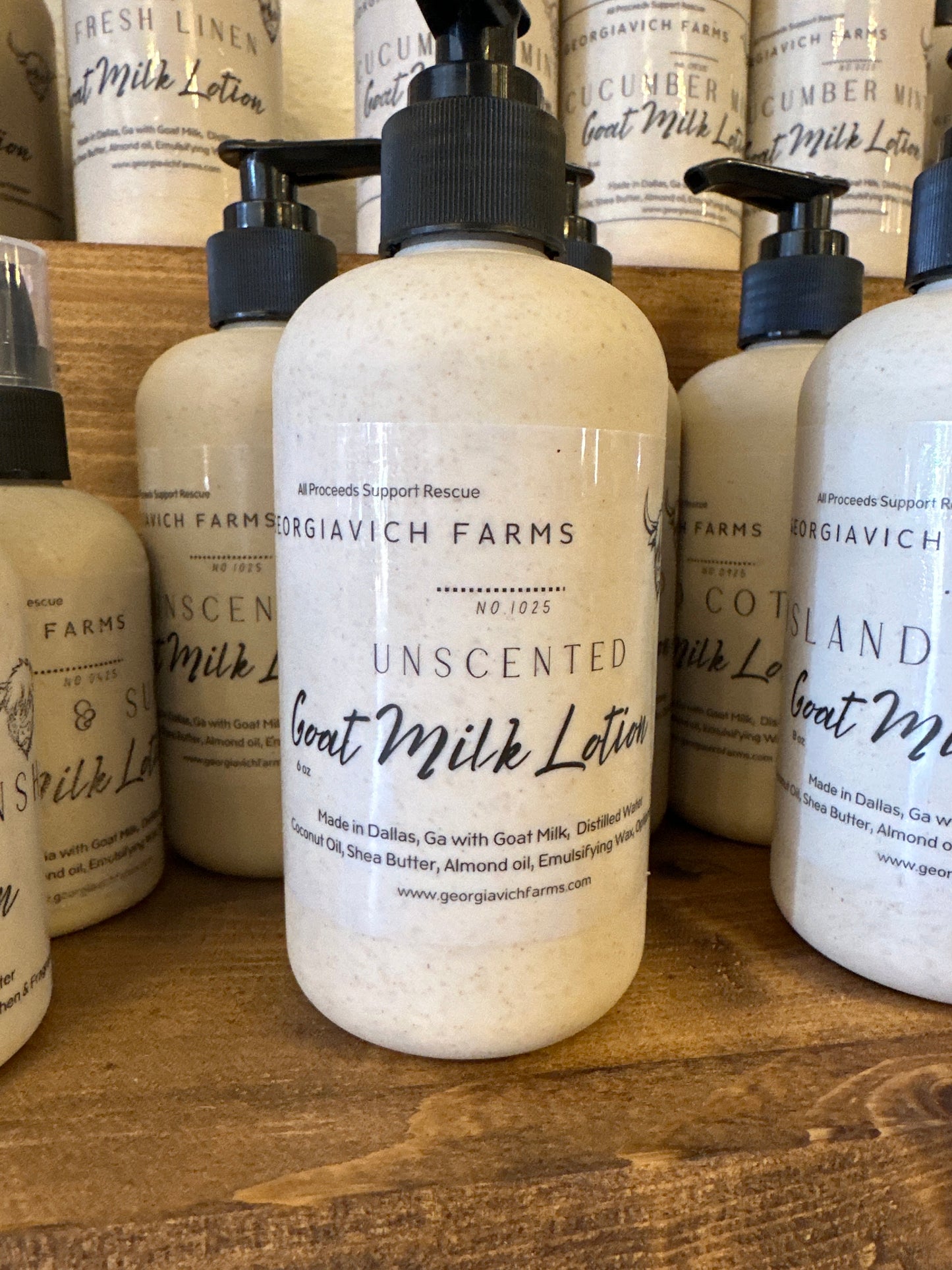Unscented Goat Milk Lotion