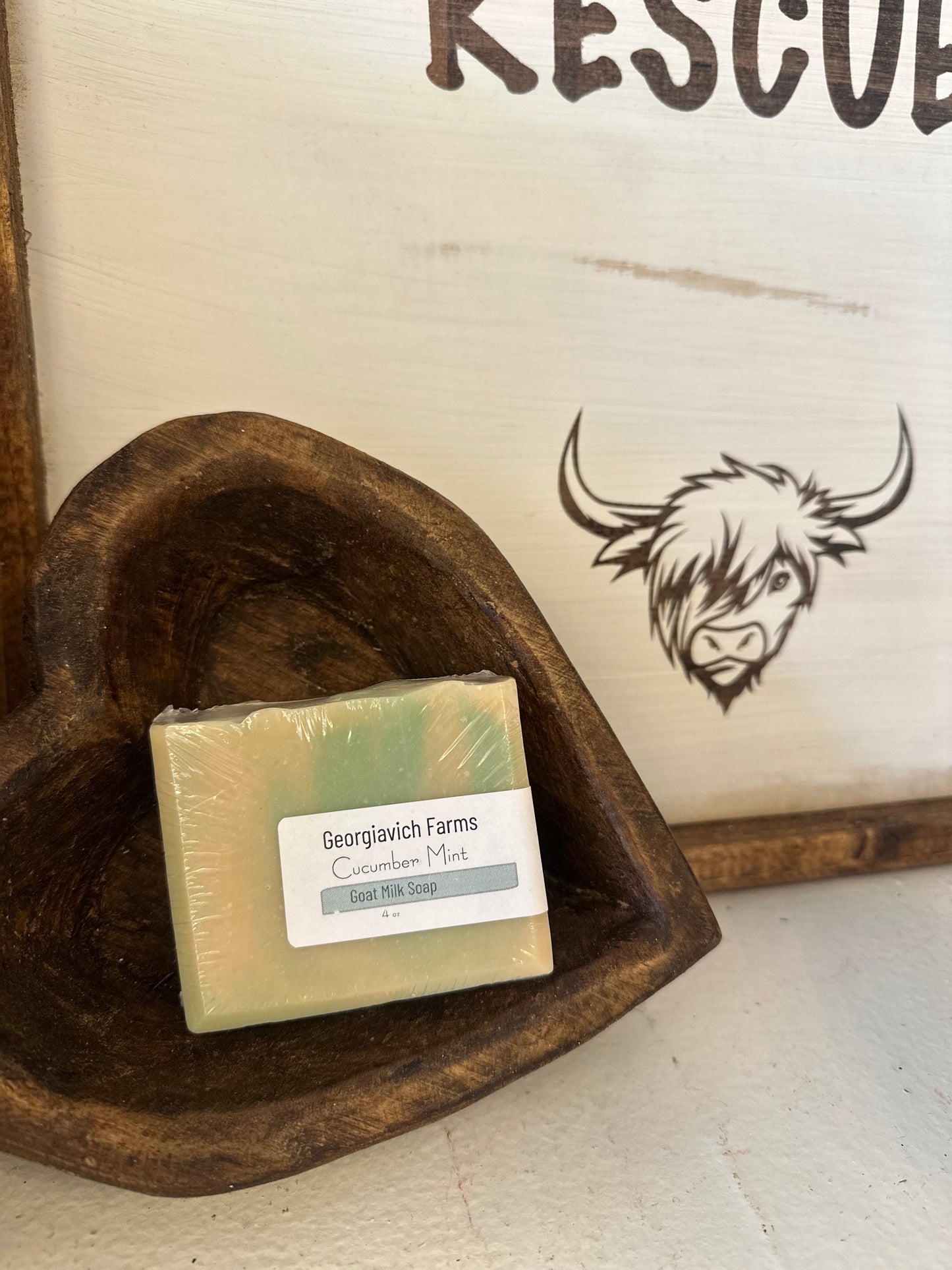 Cucumber Mint Goat Milk Soap