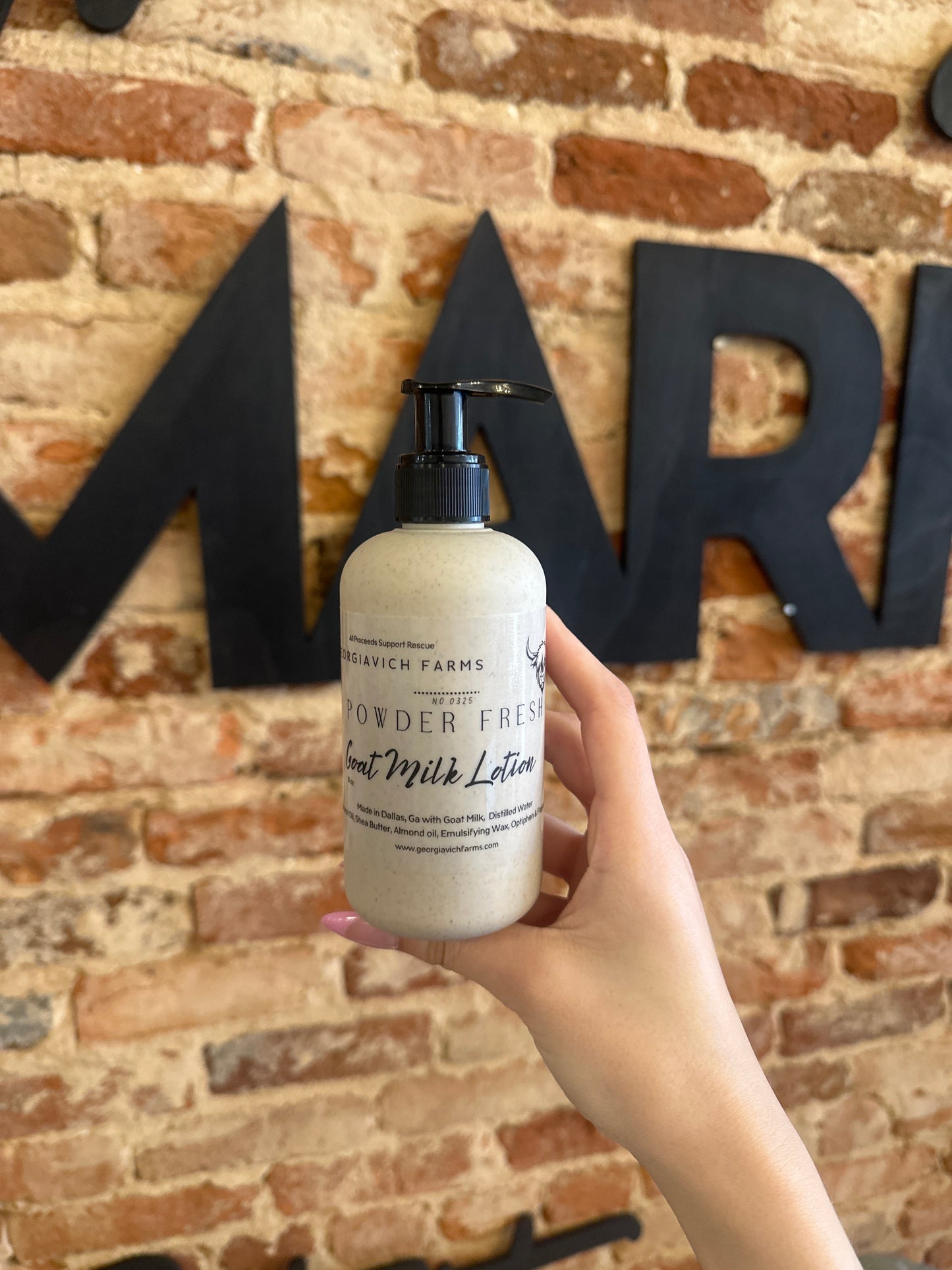 Powder Fresh Goat Milk Lotion