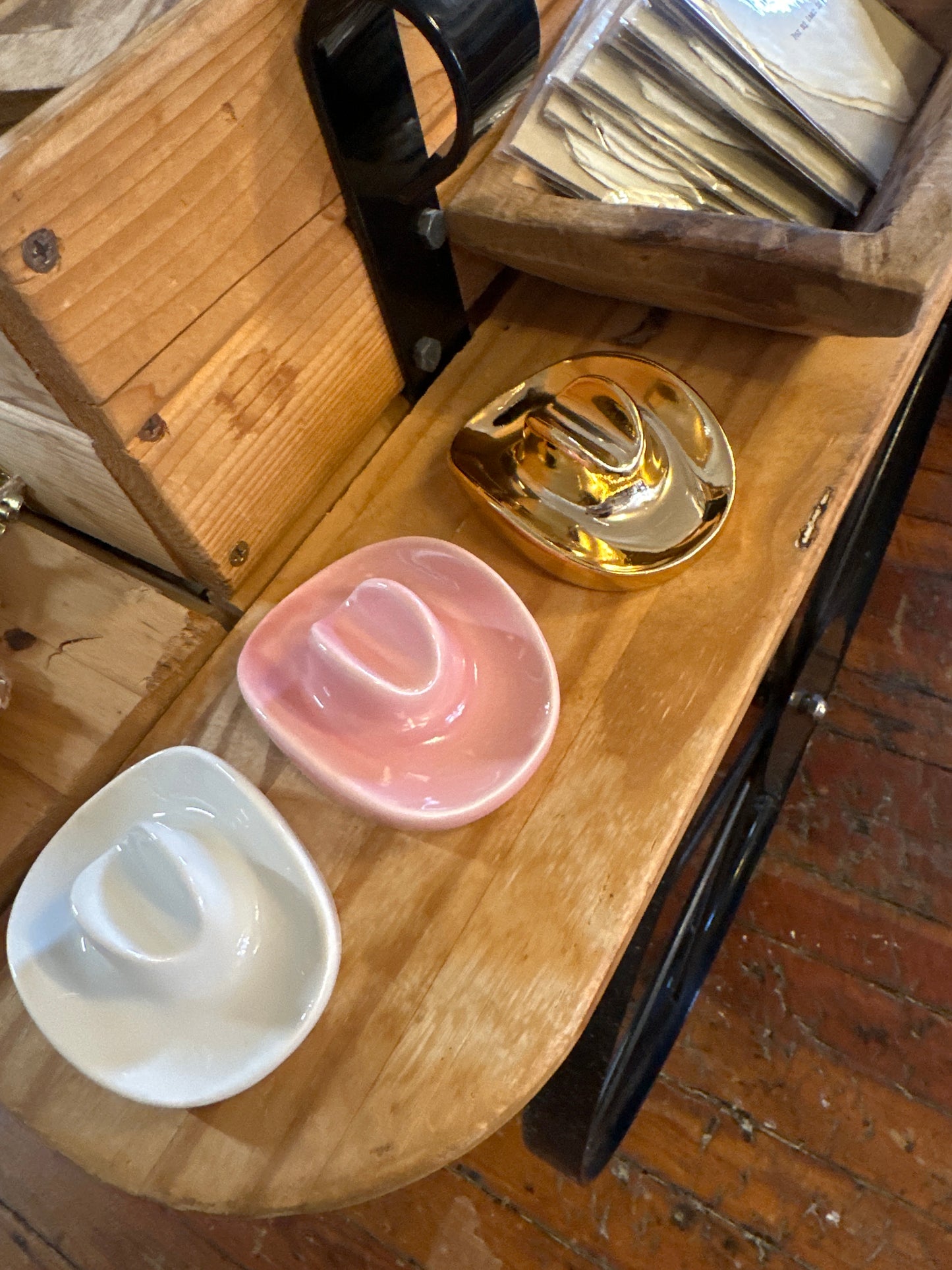 Cowboy Hat Trinket Tray