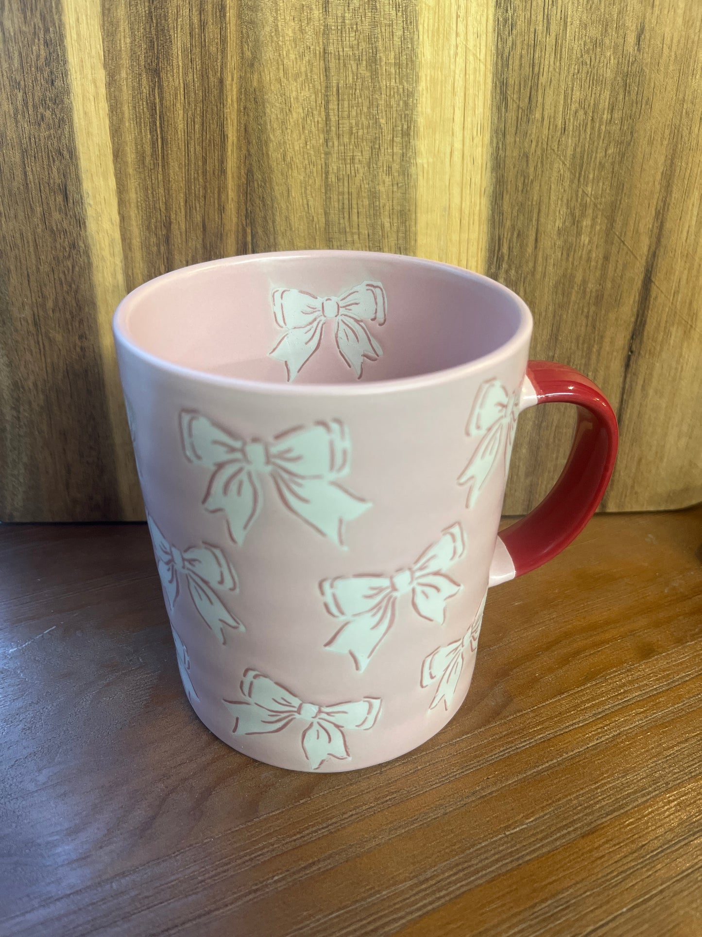 Pink Bow Mug