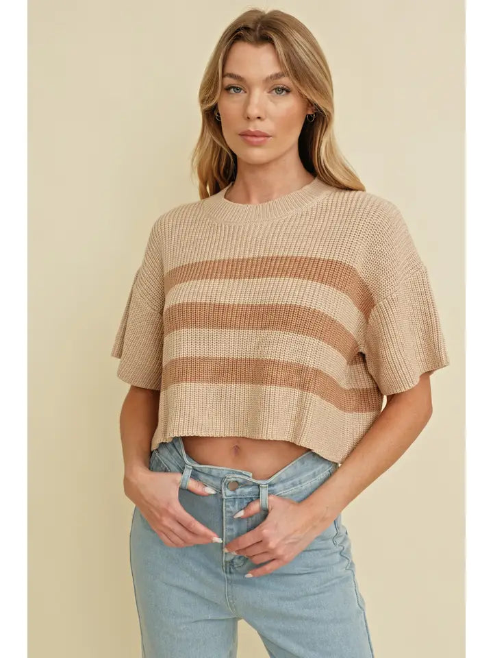 Ribbed Knit Top