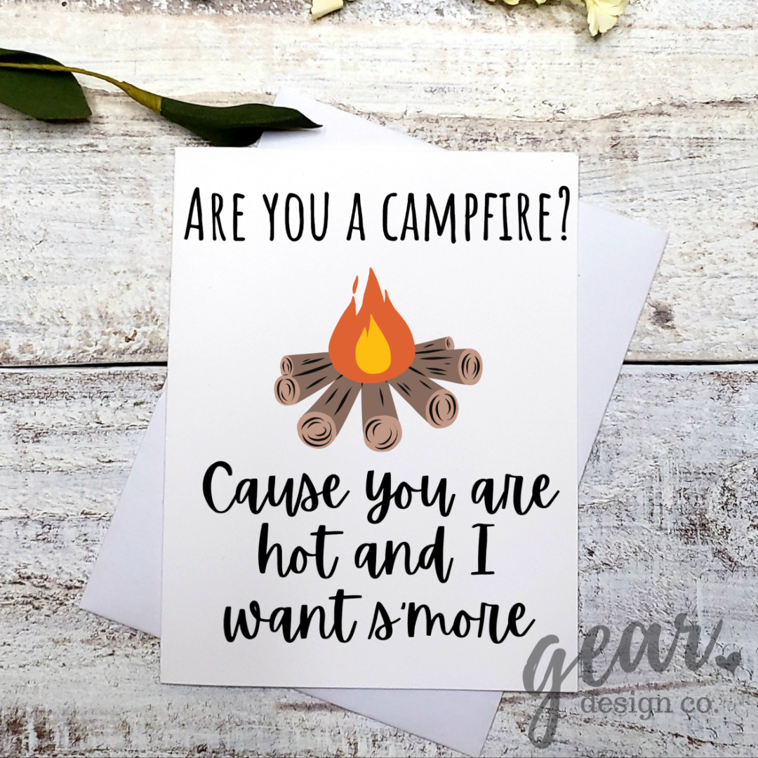 Are You A Campfire Card
