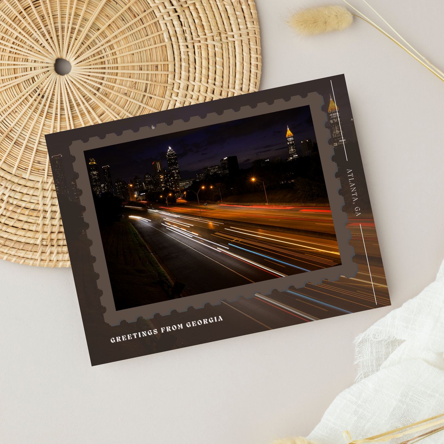 Atlanta, GA Postcard