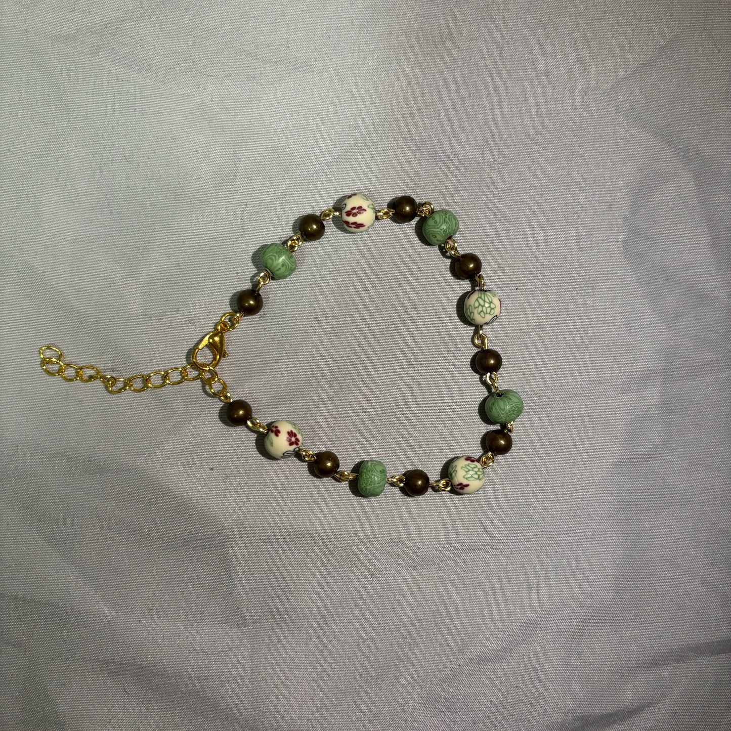 Autumn Color Floral Bracelet