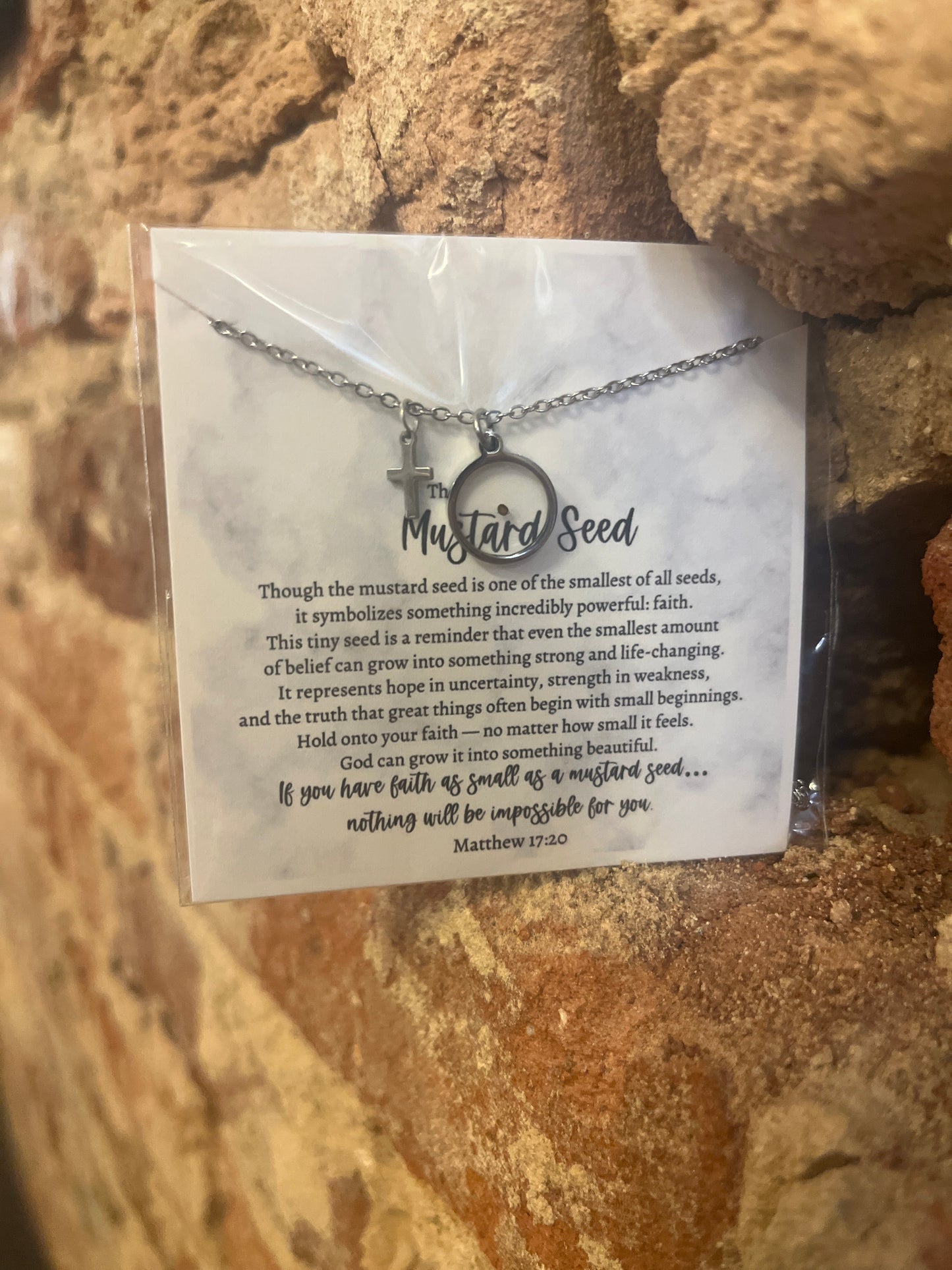 Mustard Seed Necklace