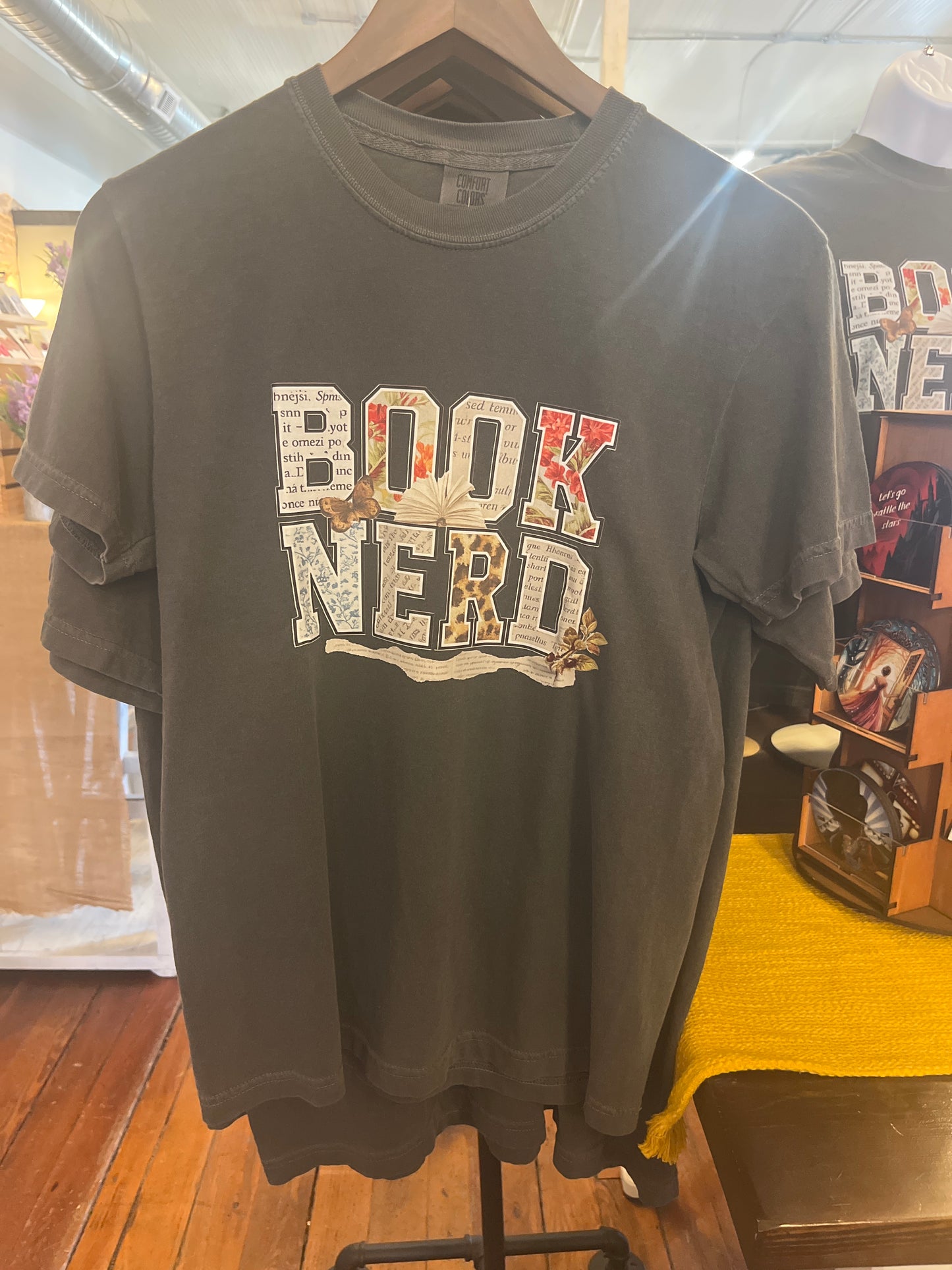 Book Nerd Comfort Colors TShirt