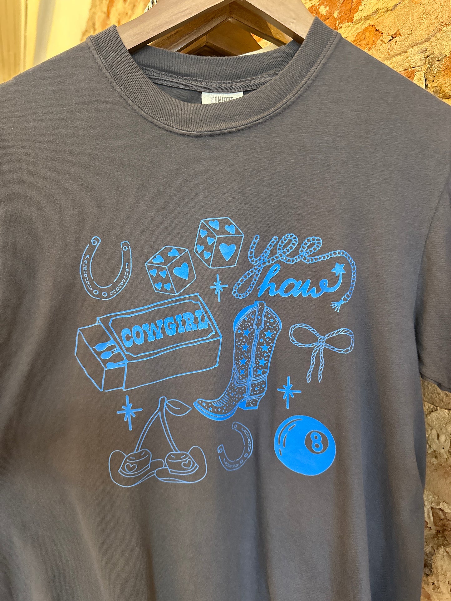 Yee-Haw Cowgirl | Comfort Colors T-Shirt