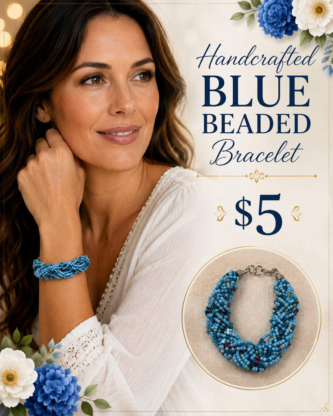 Chunky Beaded Bracelet