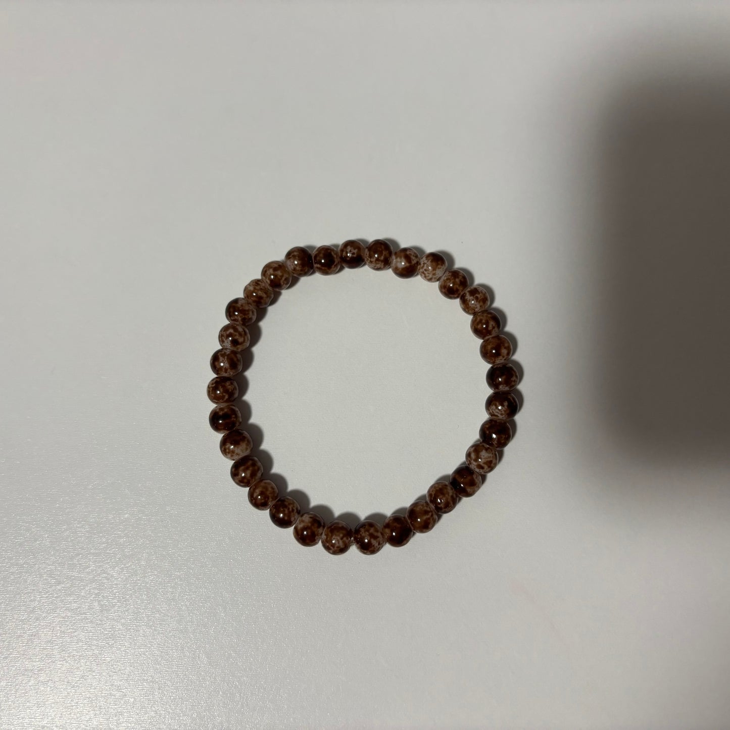 Brown Beaded Bracelet