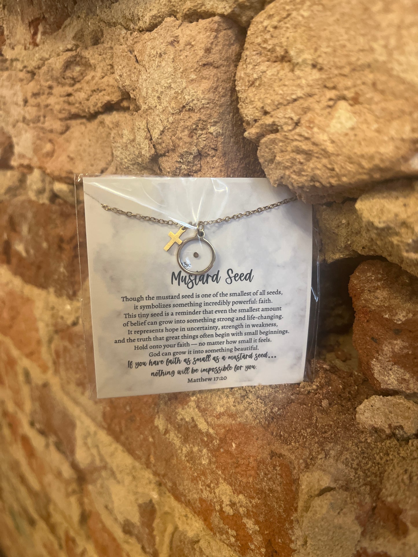 Mustard Seed Necklace