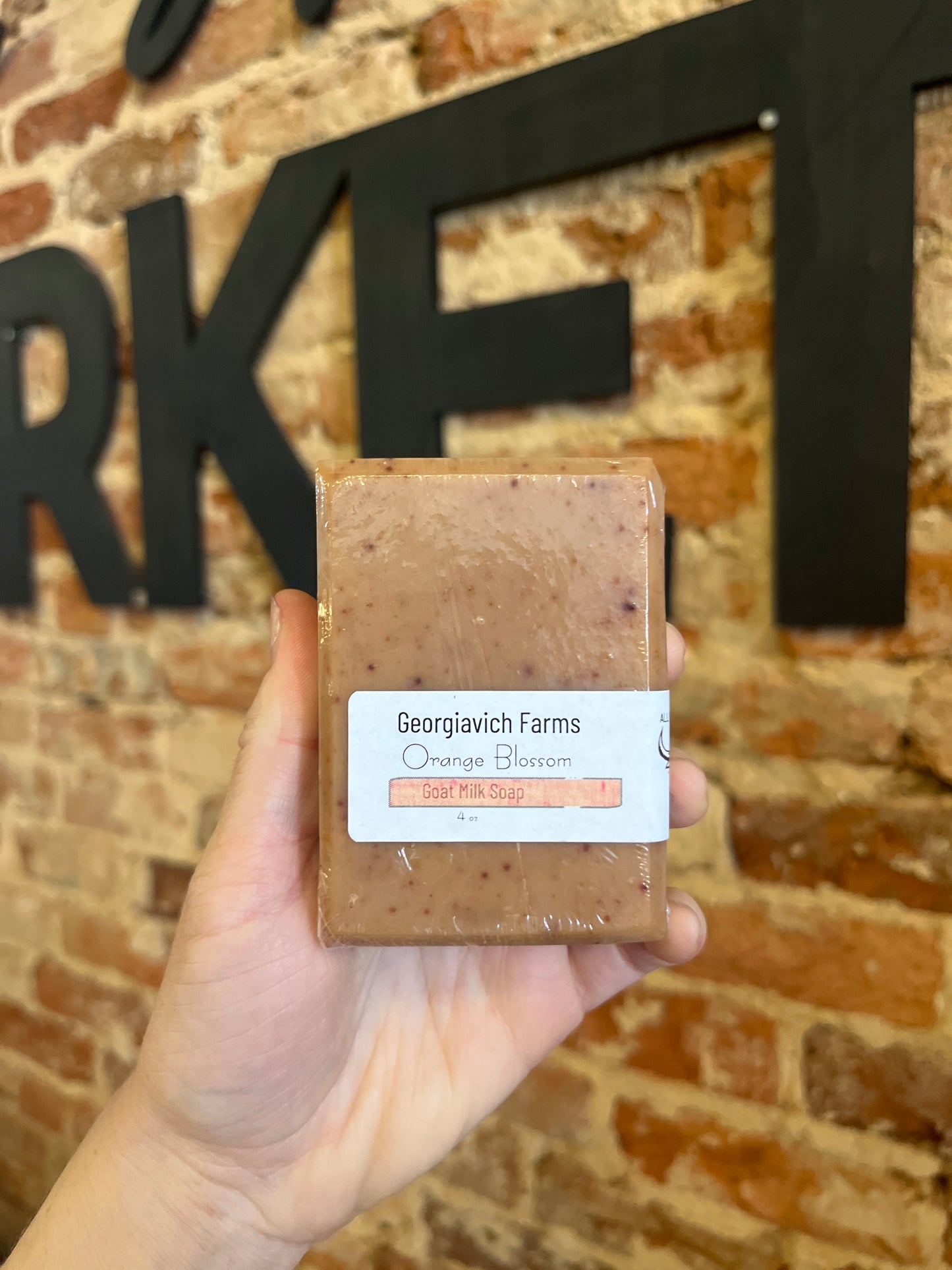 Orange Blossom Goat Milk Soap