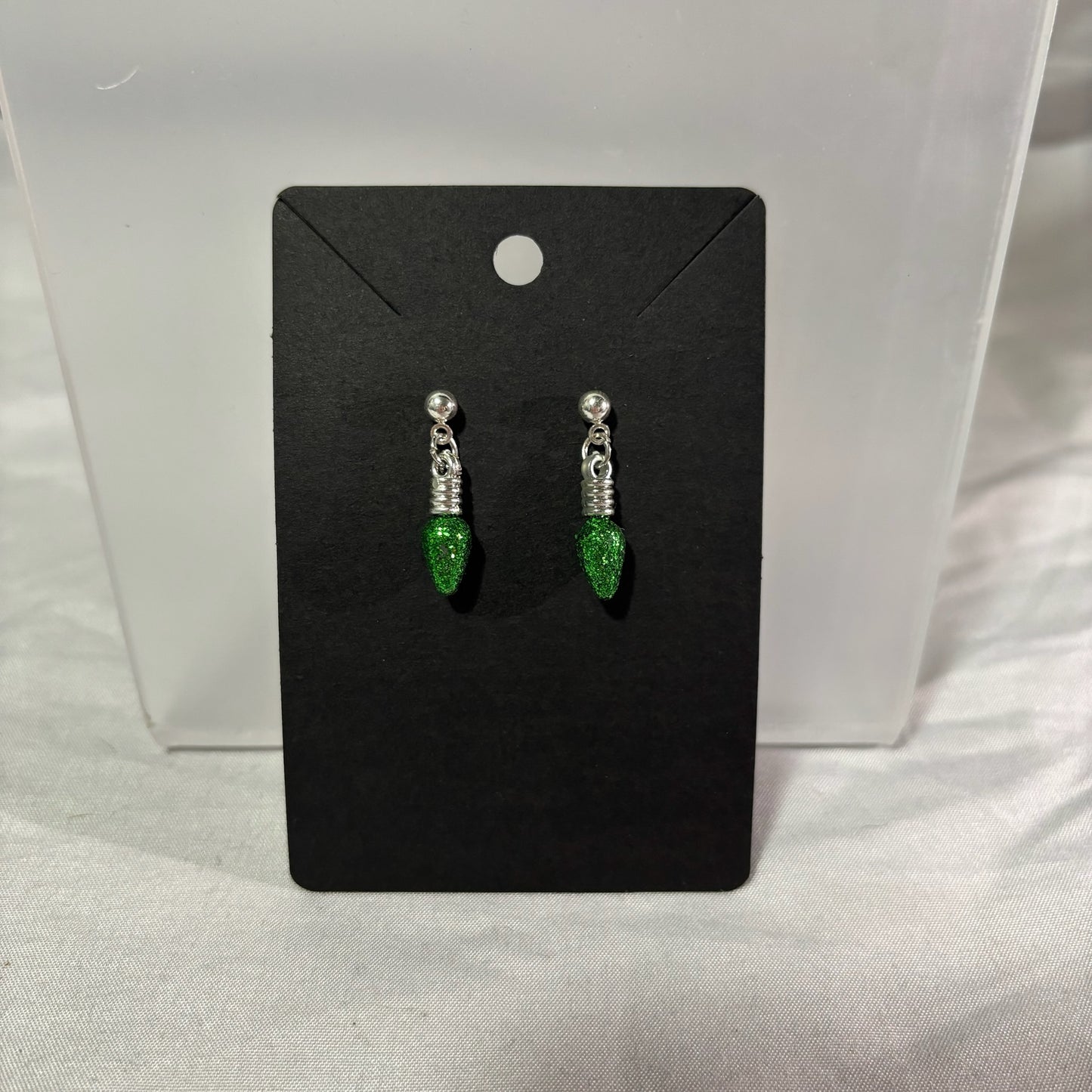 Christmas Light Earrings - Small