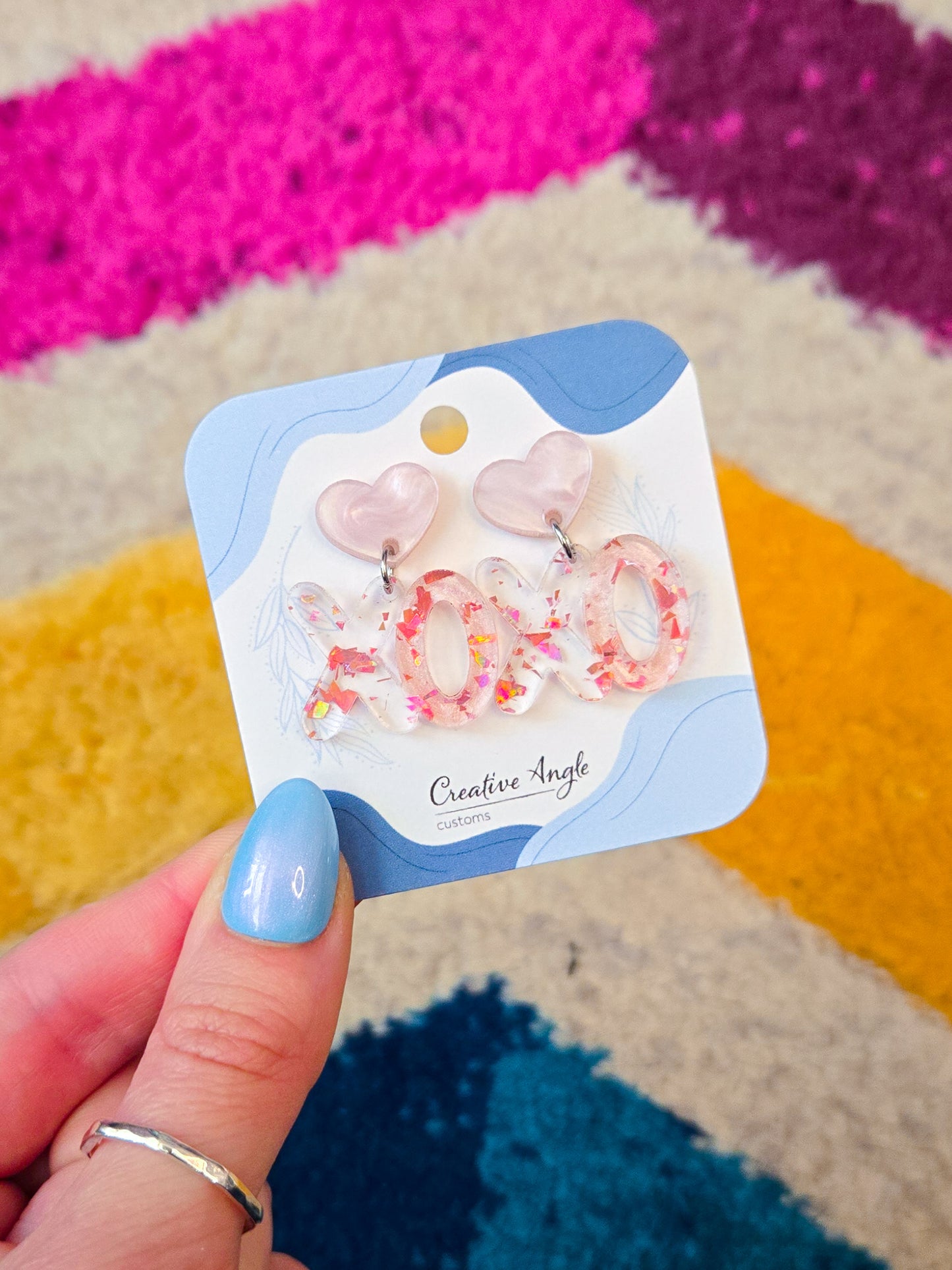 XOXO Dangle Earrings