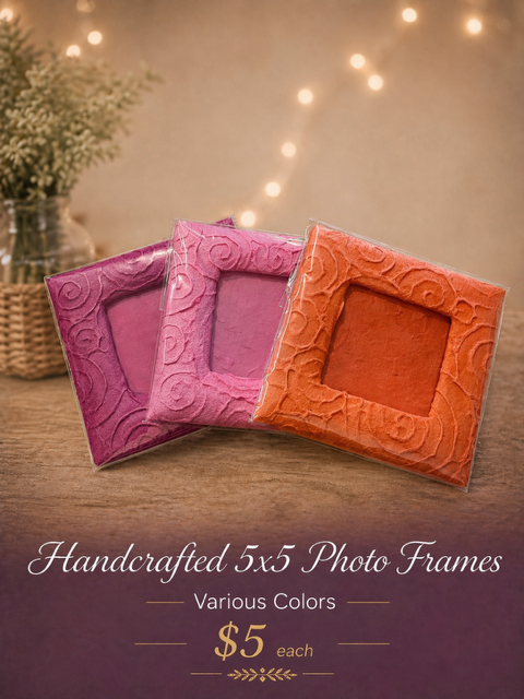 Handcrafted 5x5 Photo Frames