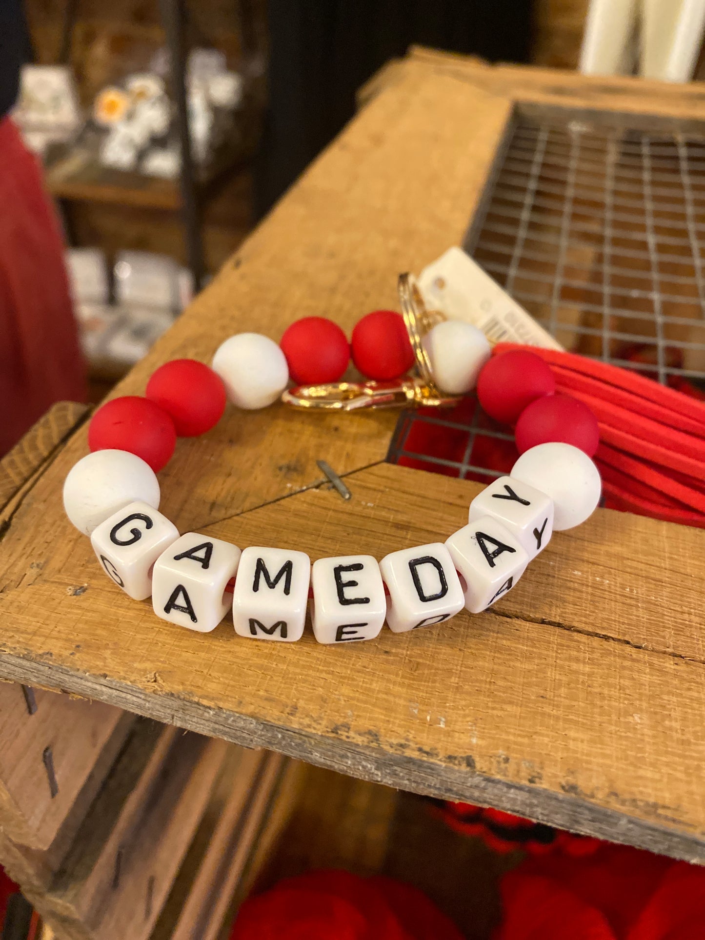 Game Day Key Chain Bracelet