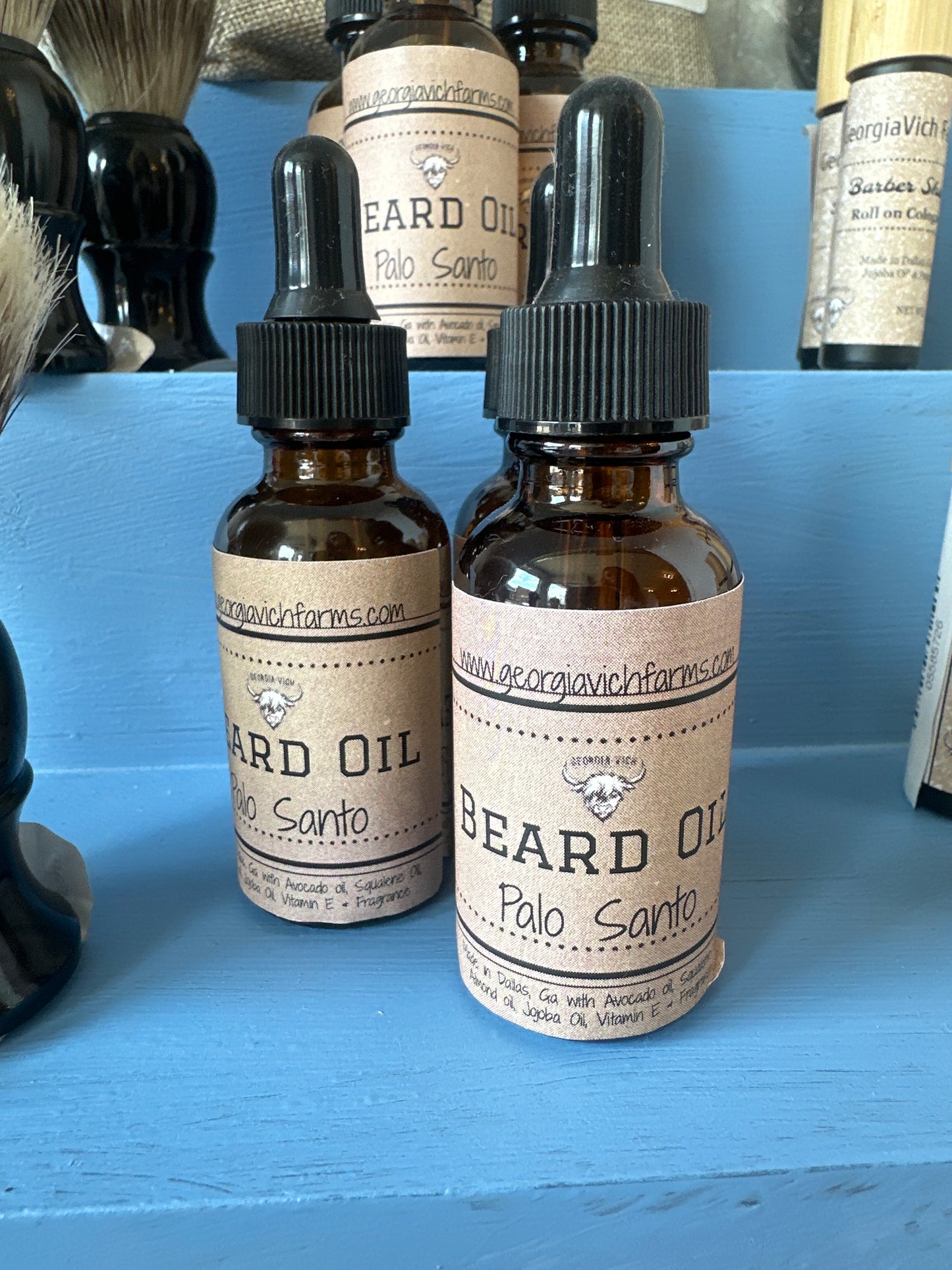 Palo Santo of Mahogany Beard Oil