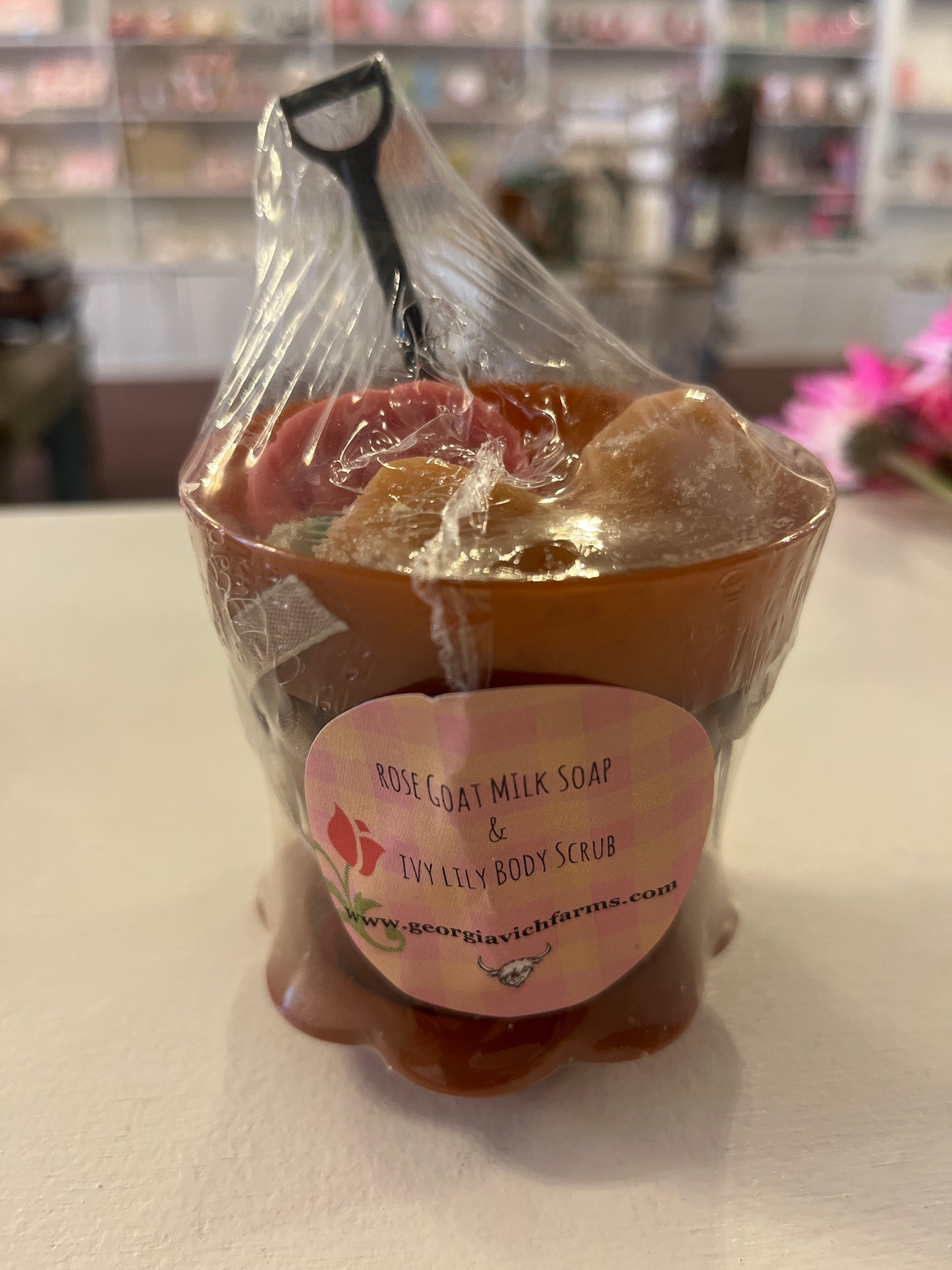 Soap and Body Scrub Planter