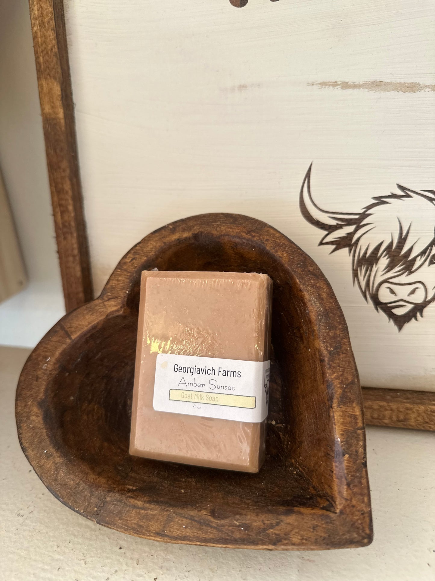 Amber Sunset Goat Milk Soap