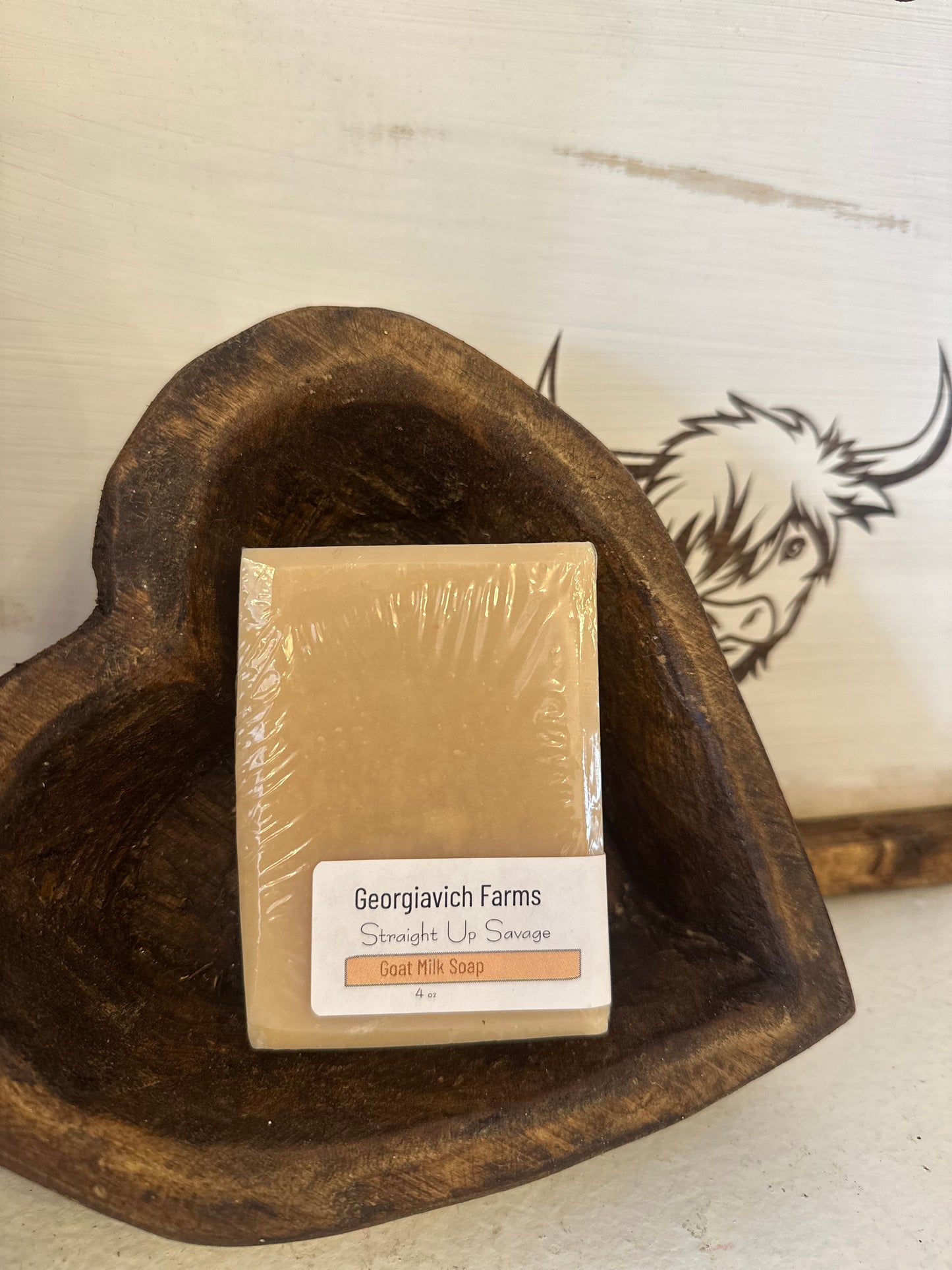 Straight Up Savage Goat Milk Soap