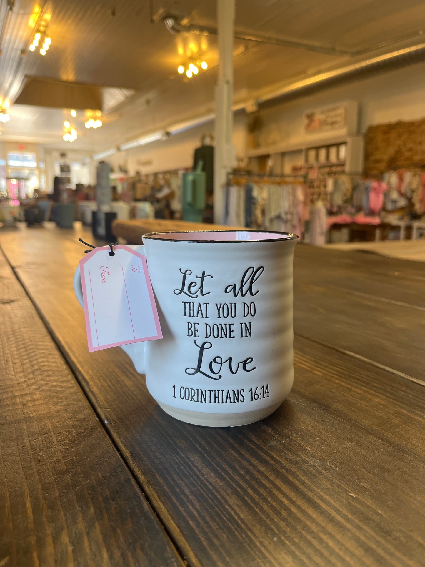 Be Done in Love Mug