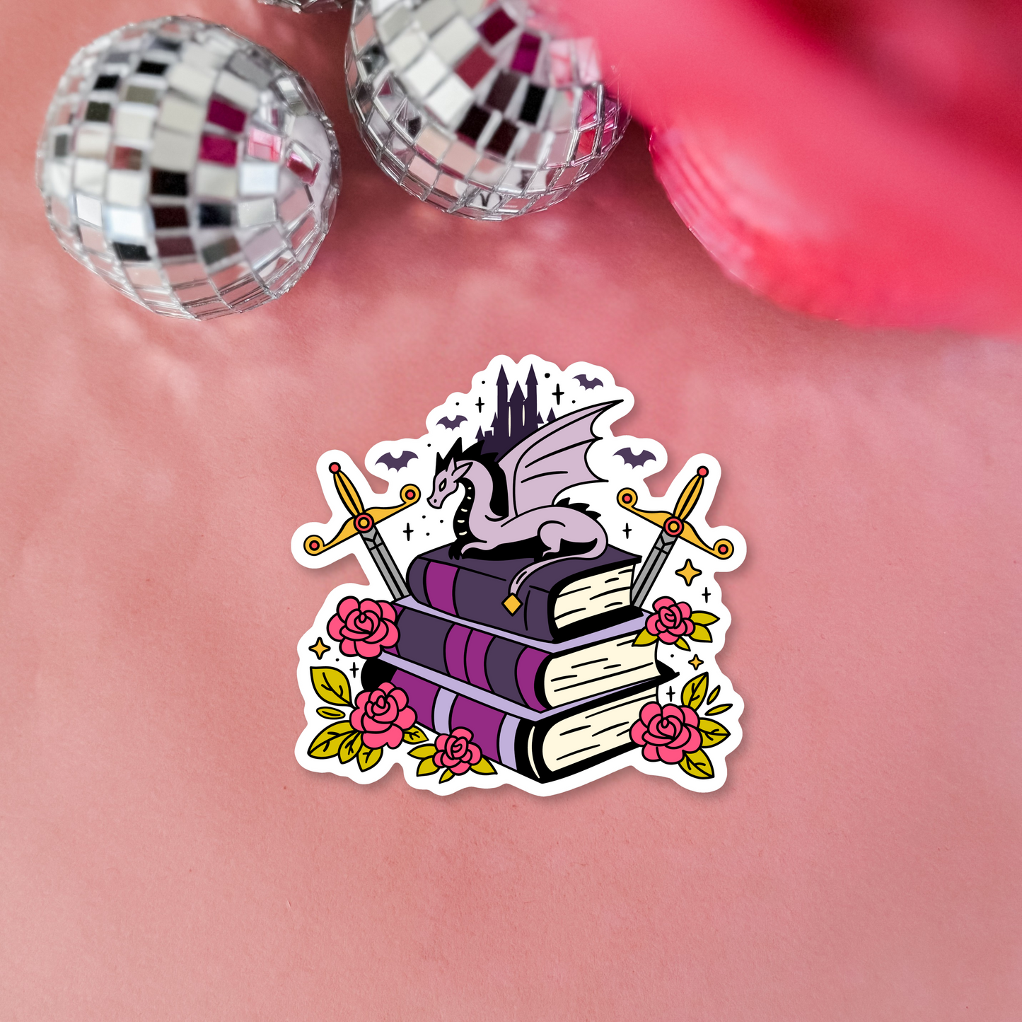 Fantasy Books Sticker