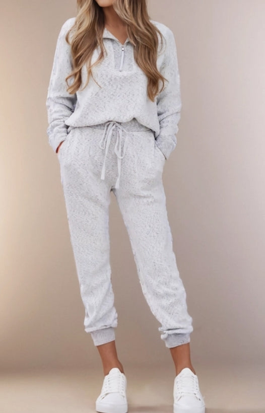 Grey Jogger Set